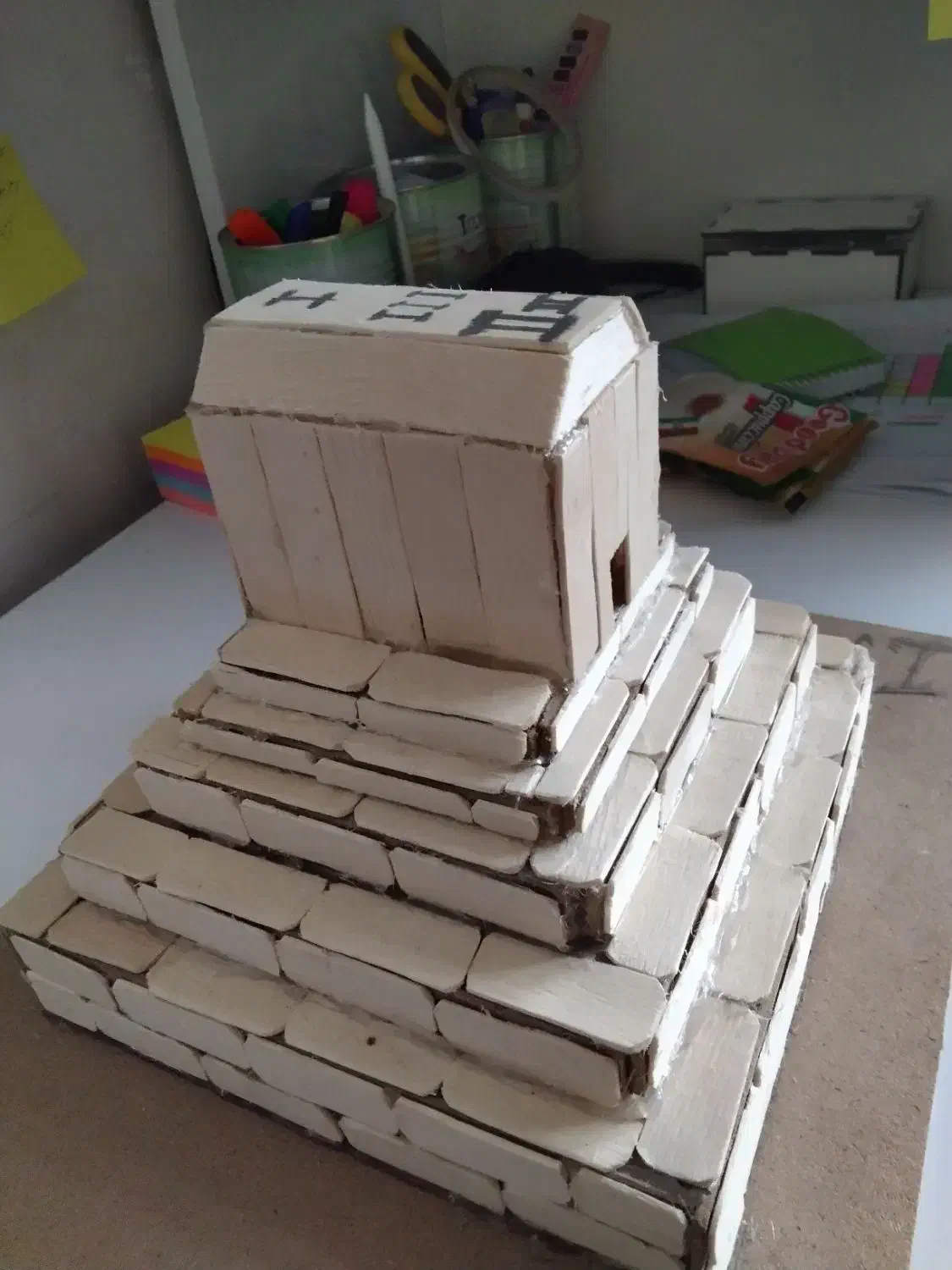 ماکت مقبره کوروش بزرگ|مجسمه، تندیس، ماکت|نورآباد, |دیوار