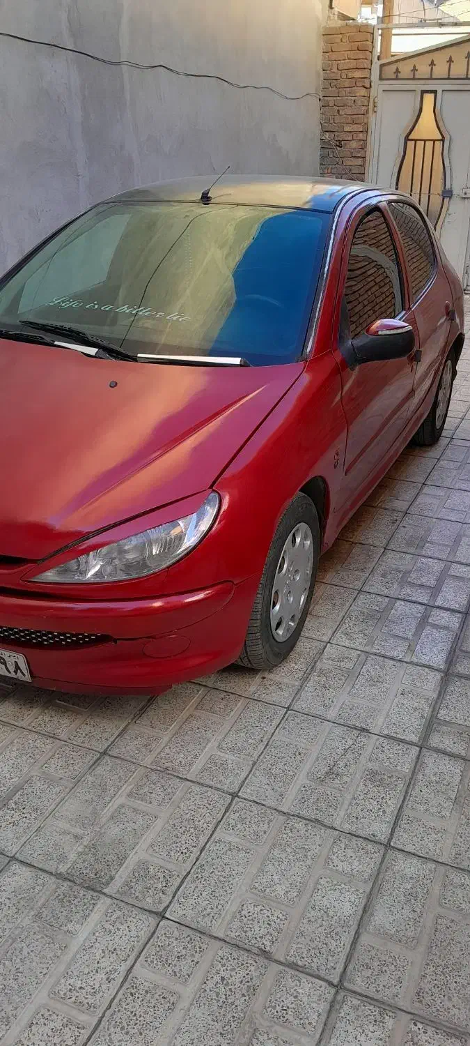 پژو 206 تیپ 3 آلبالویی|خودرو سواری و وانت|ایلام, |دیوار