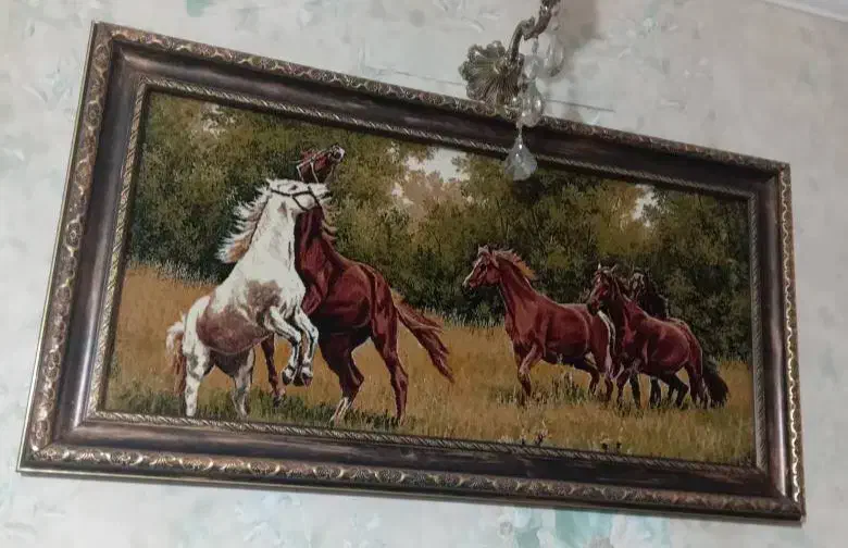 تابلو فرش ماشینی|تابلو فرش|بومهن, |دیوار