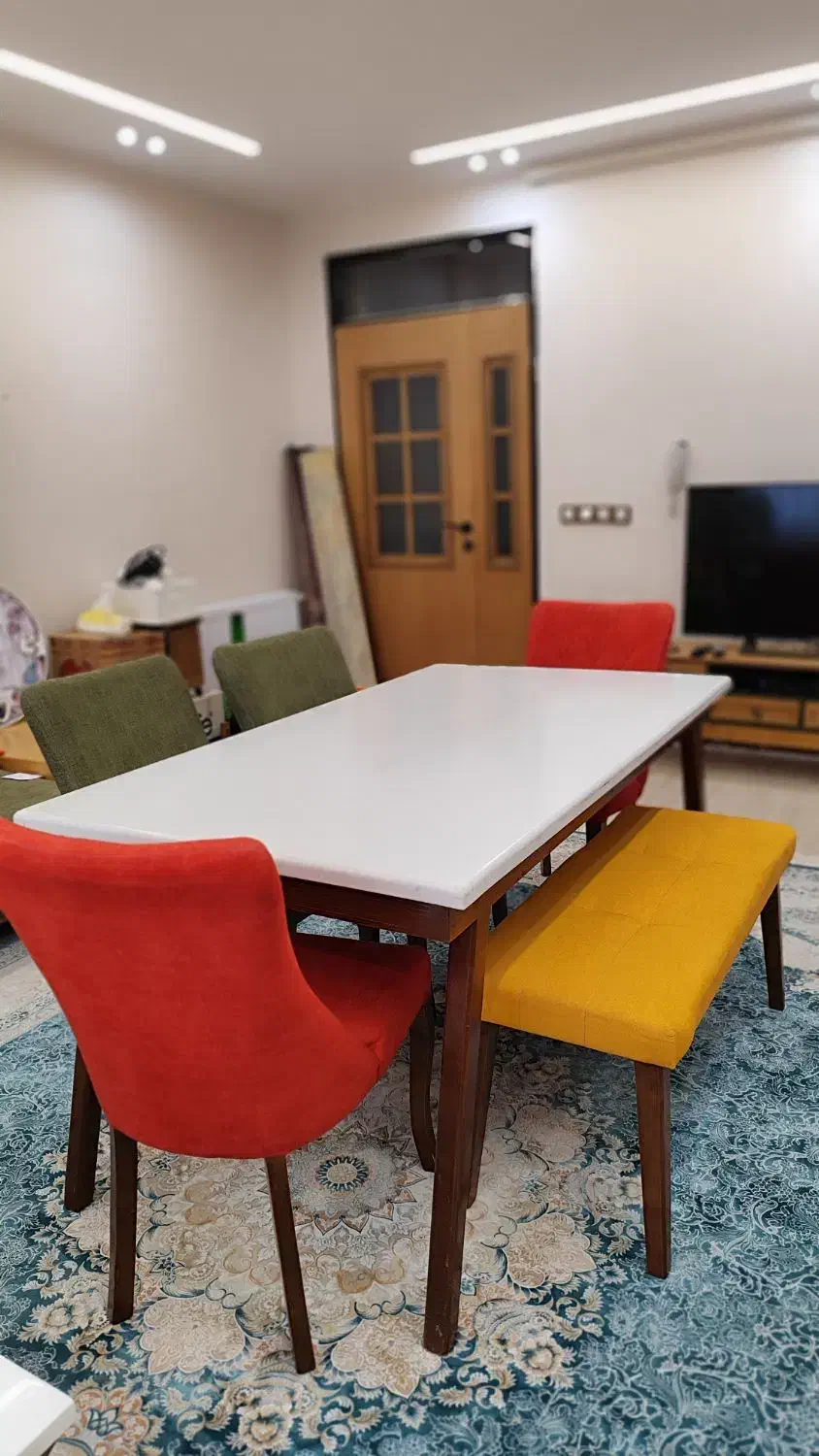 نهار خوری شش نفره|میز و صندلی غذاخوری|مریوان, |دیوار