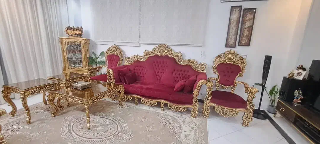 مبل ۹نفره وناهارخوری ویترین|مبلمان خانگی و میز عسلی|شاهینشهر, مخابرات (شهید بهشتی)|دیوار