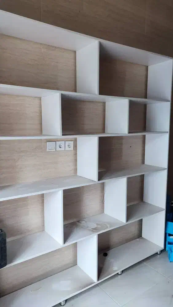 قفسه دکور و ویترین mdf|فروشگاه و مغازه|باغستان, |دیوار