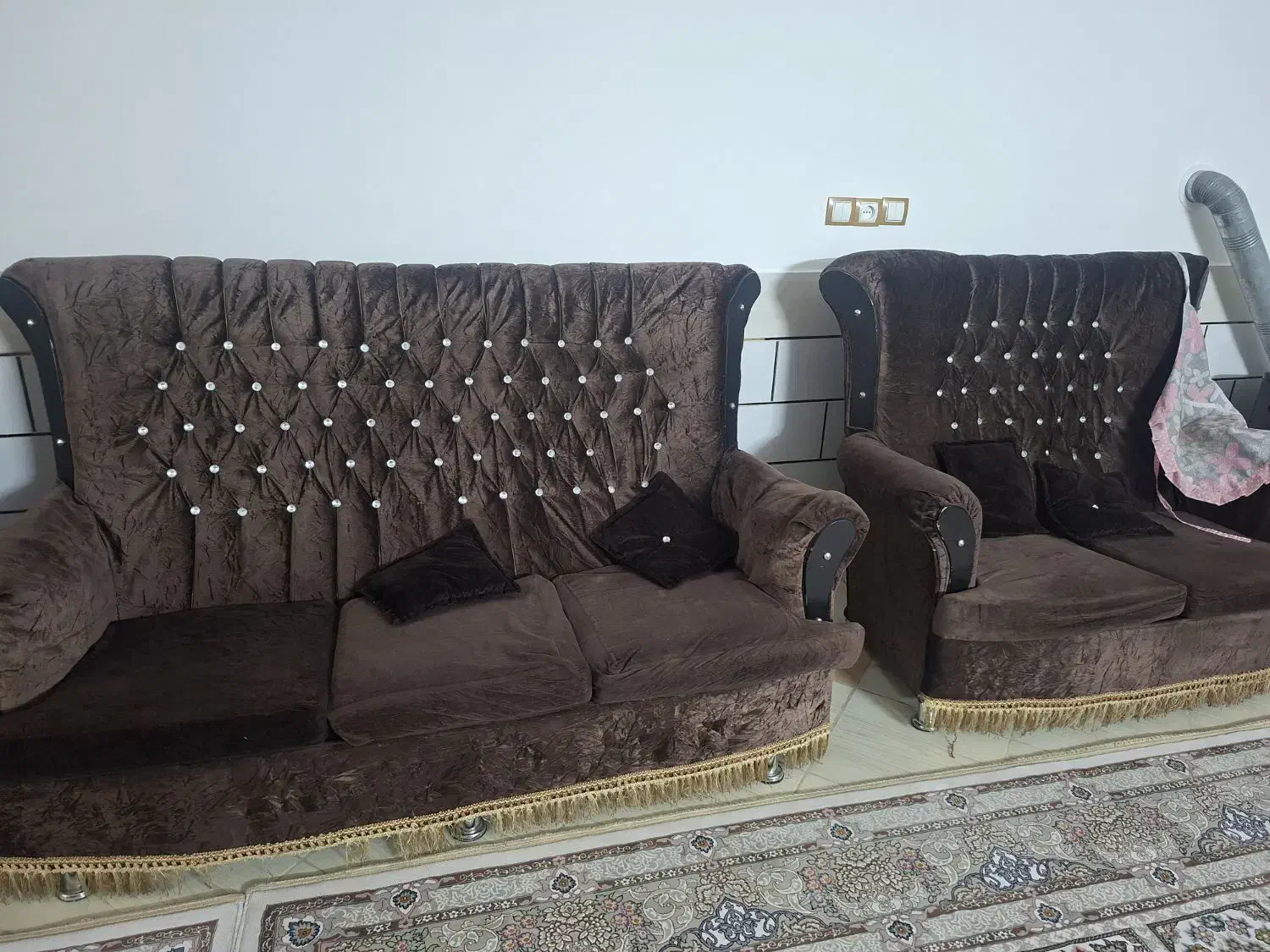 مبل ۱۰ نفره|مبلمان خانگی و میز عسلی|دلیجان, |دیوار