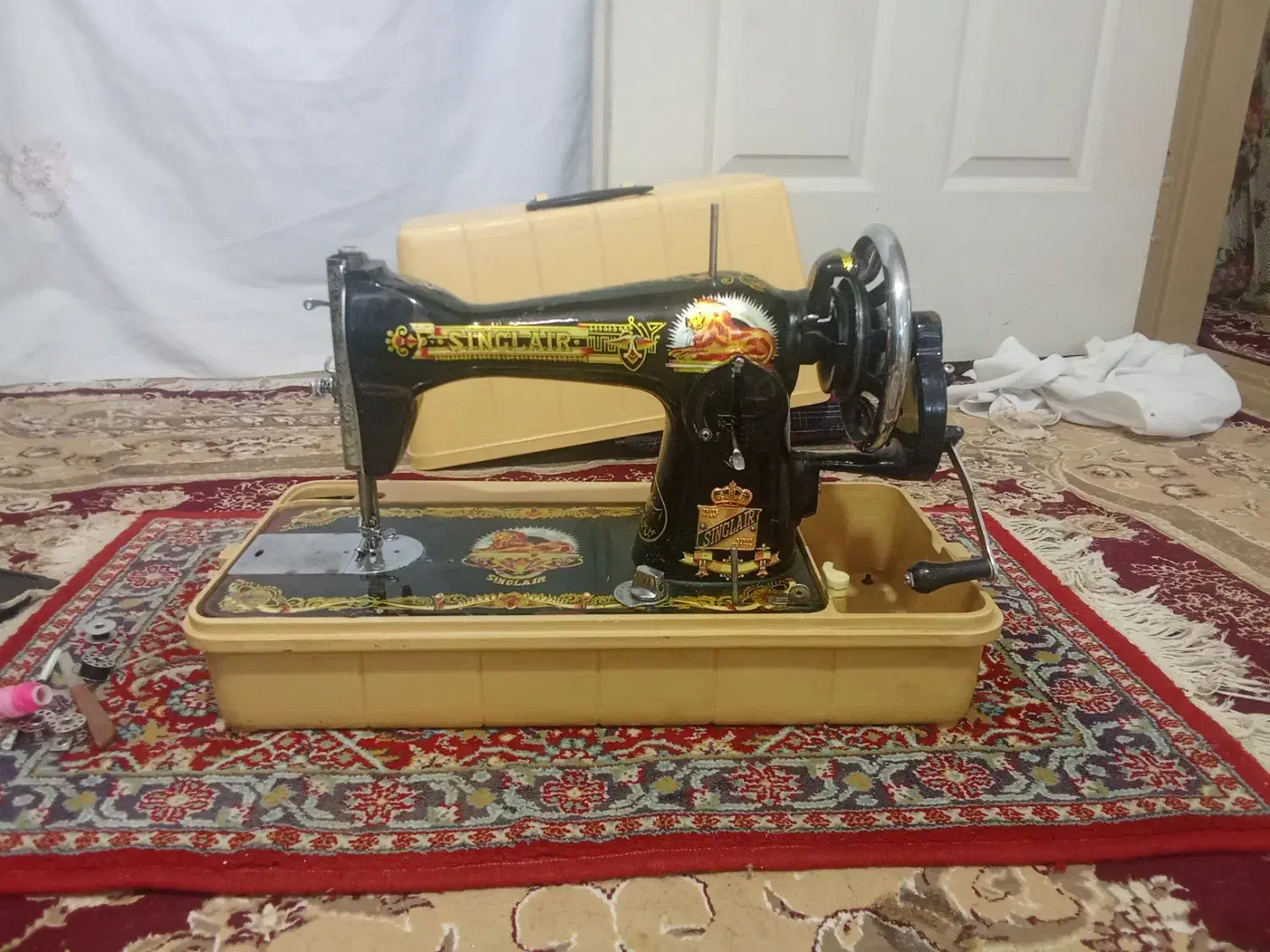 چرخ خیاطی سینجر|چرخ خیاطی و ریسندگی|زبرخان, |دیوار