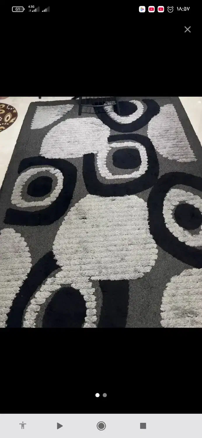 فرش ۶ متری فانتزی|فرش|سنگر, |دیوار