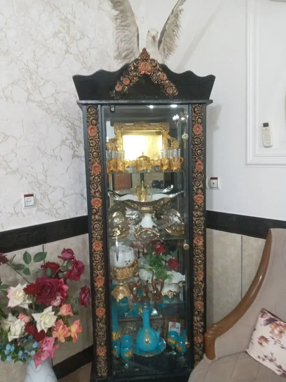 بوفه در حد نو|بوفه، ویترین، کنسول|الشتر, |دیوار