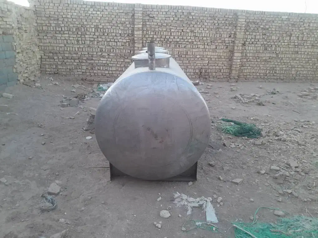 تانکر استیل تک جداره ۳خانه مطسل به هم|مصالح و تجهیزات ساختمان|یزد, |دیوار