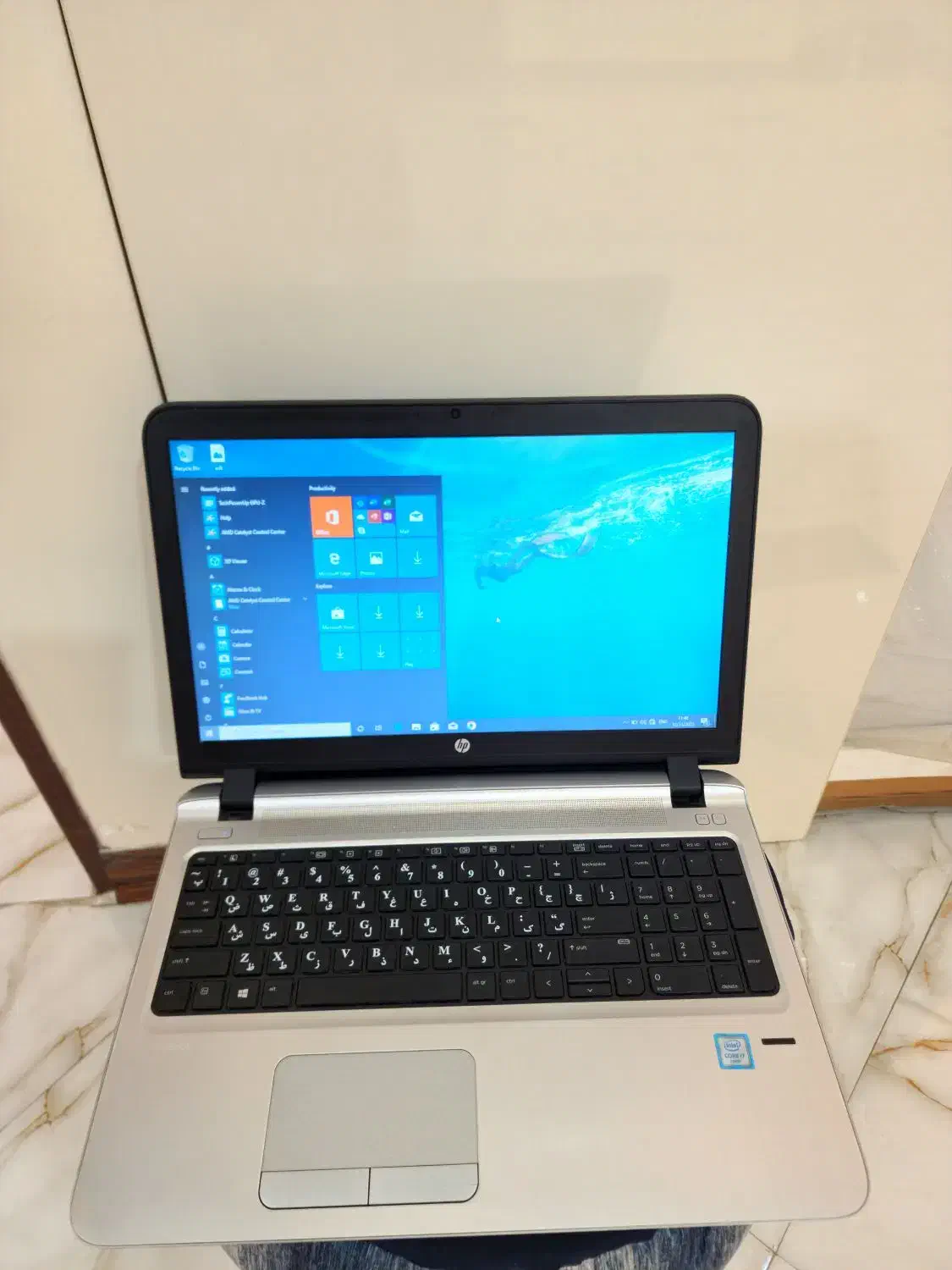 لپ تاب نسل ششم core i7 Hp گرافیک مجزا دار|رایانه همراه|تهران, مقدم|دیوار