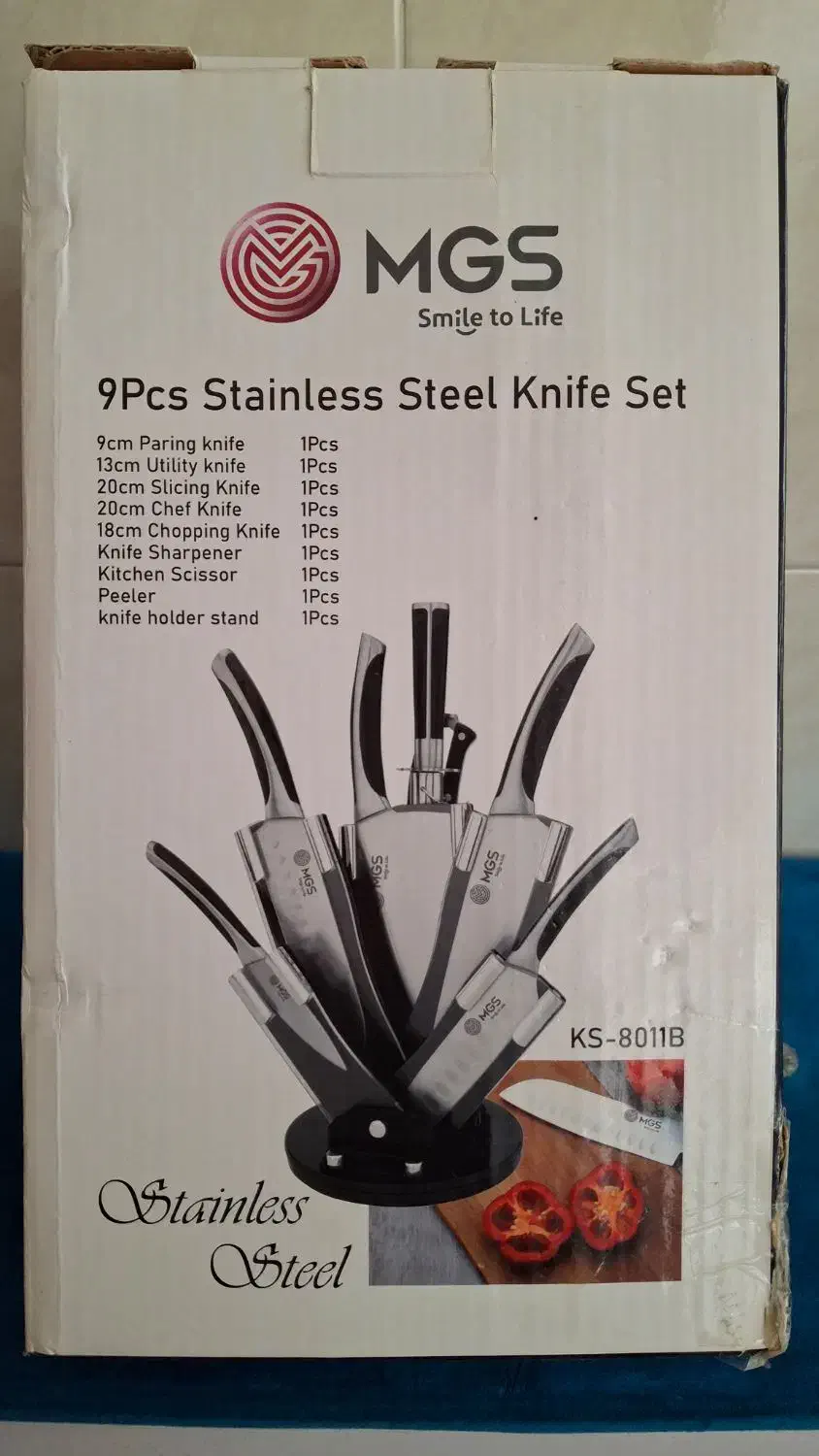 سرویس چاقو نو|ظروف پختوپز|میبد, |دیوار