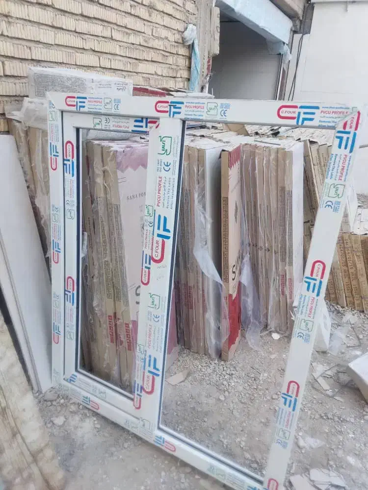 فروش پنجره پی وی سی نو|مصالح و تجهیزات ساختمان|خورموج, |دیوار