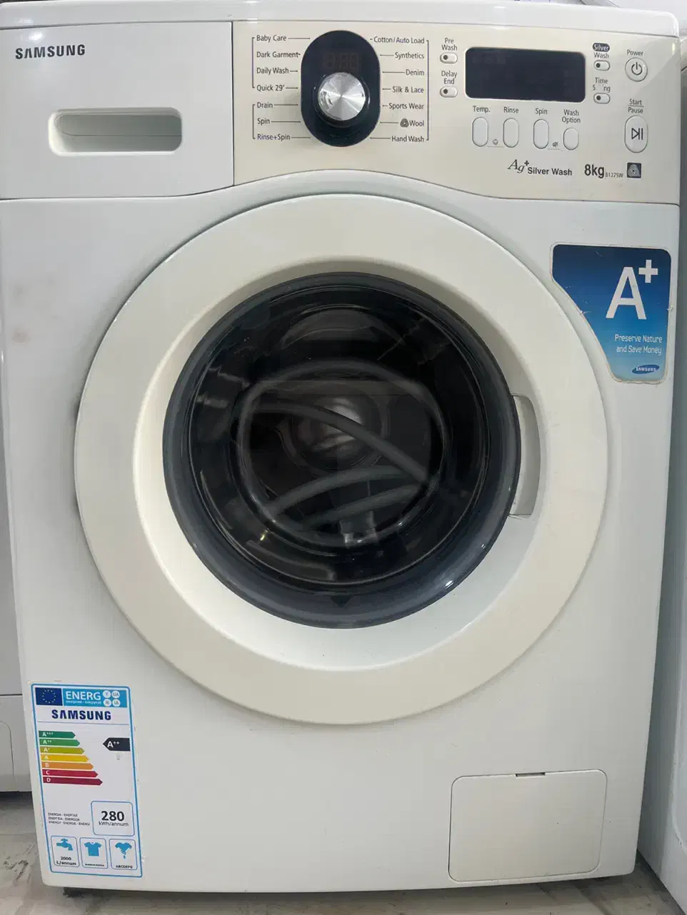 لباسشویی سامسونگ ۸ کیلویی کره اصل|ماشین لباسشویی و خشککن لباس|مشهد, شهرک لشکر (شهرک غرب)|دیوار
