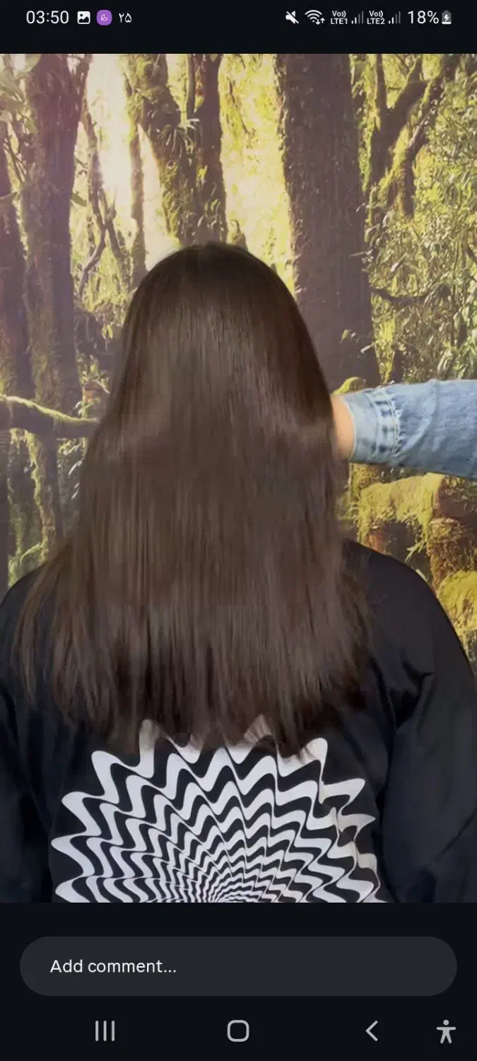 ۲ عدد مدل موی نچرال احیا و کراتین|خدمات آرایشگری و زیبایی|کرمانشاه, |دیوار