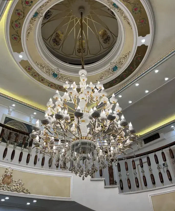 لوستر|لوستر و چراغ آویز|حمیدیا, |دیوار