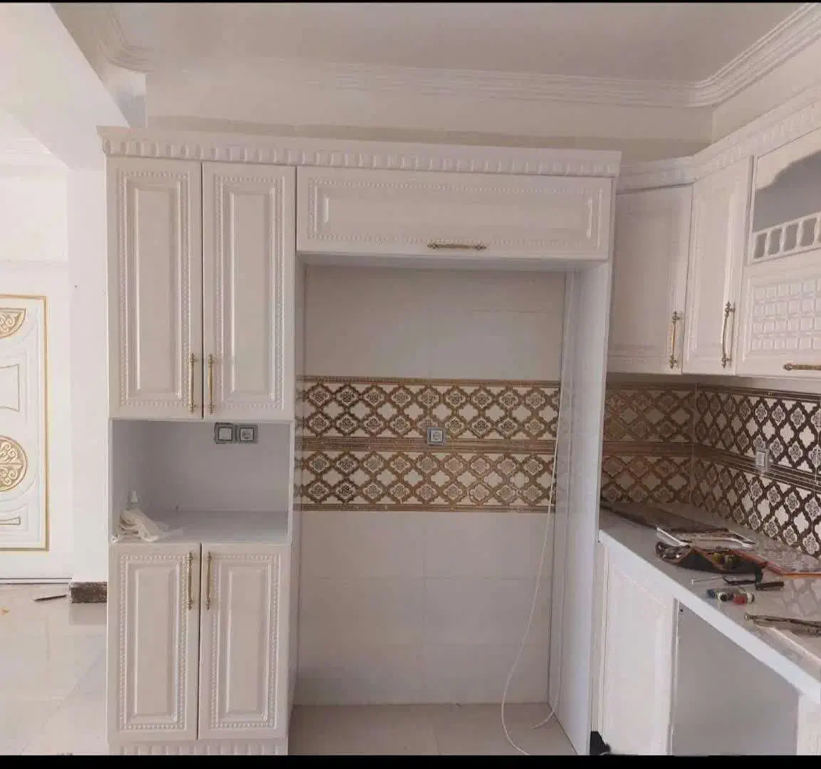 کابینت/پیش ساخته ام دی اف هایگلاس براق ممبران مات|مصالح و تجهیزات ساختمان|خرم‌آباد, |دیوار