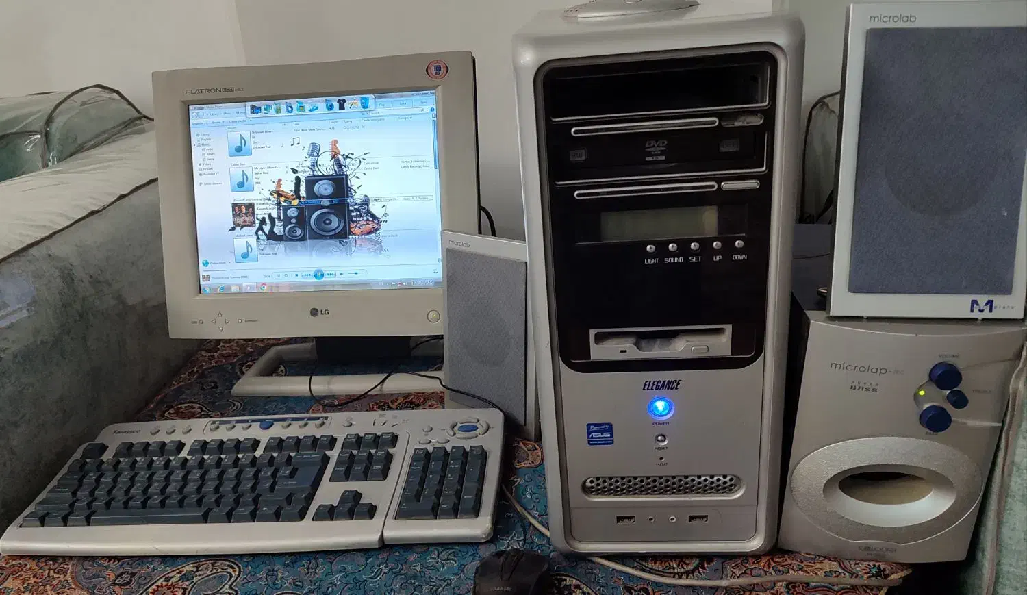 کامپیوتر ddr2 سیستم کامل و اقتصادی|رایانه رومیزی|تهران, باغ فیض|دیوار