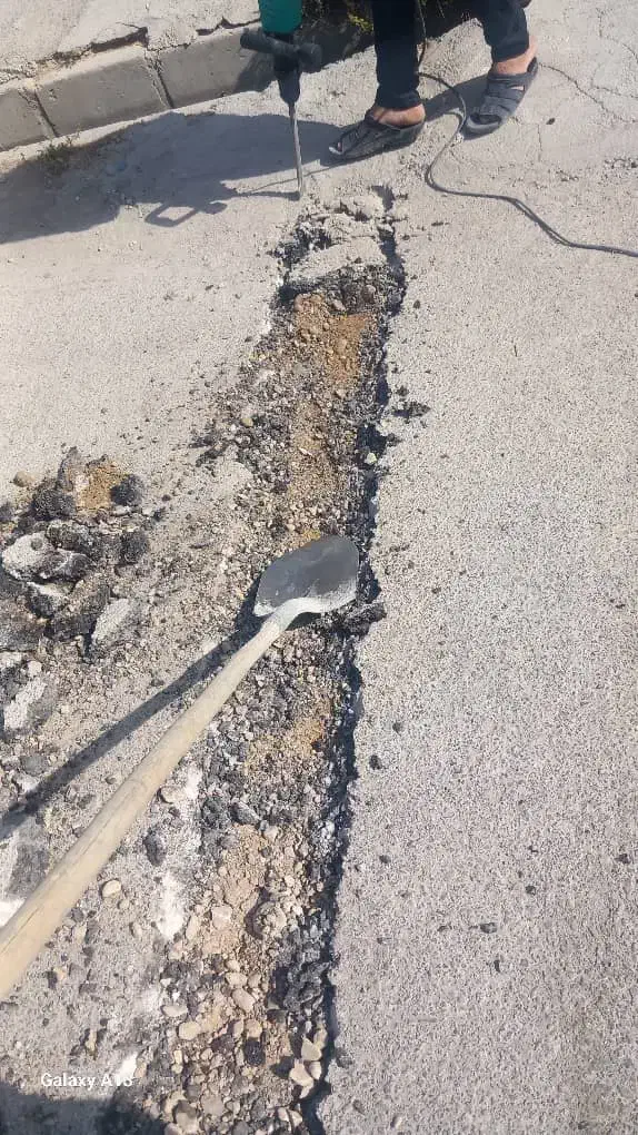 کارکردن بادریل تخریب|خدمات پیشه و مهارت|دهدشت, |دیوار