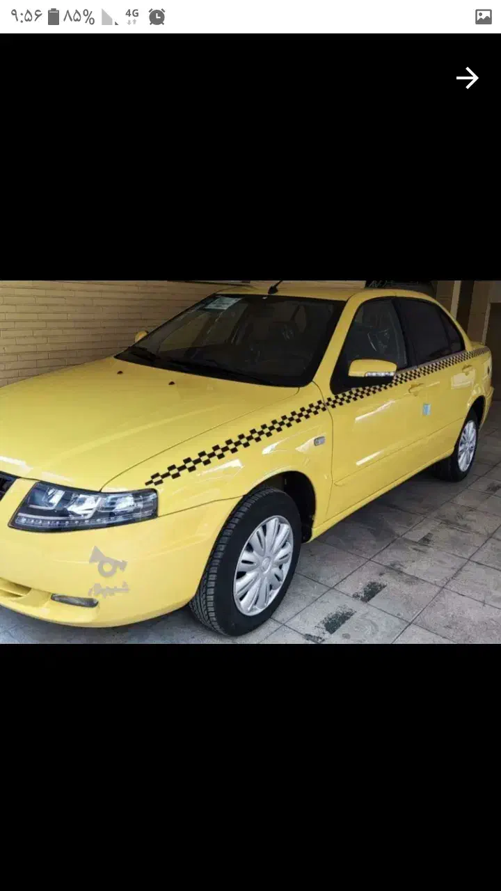 فروش تاکسی سمندسورن ۱۴۰۳خشک|خودرو سواری و وانت|مراغه, |دیوار