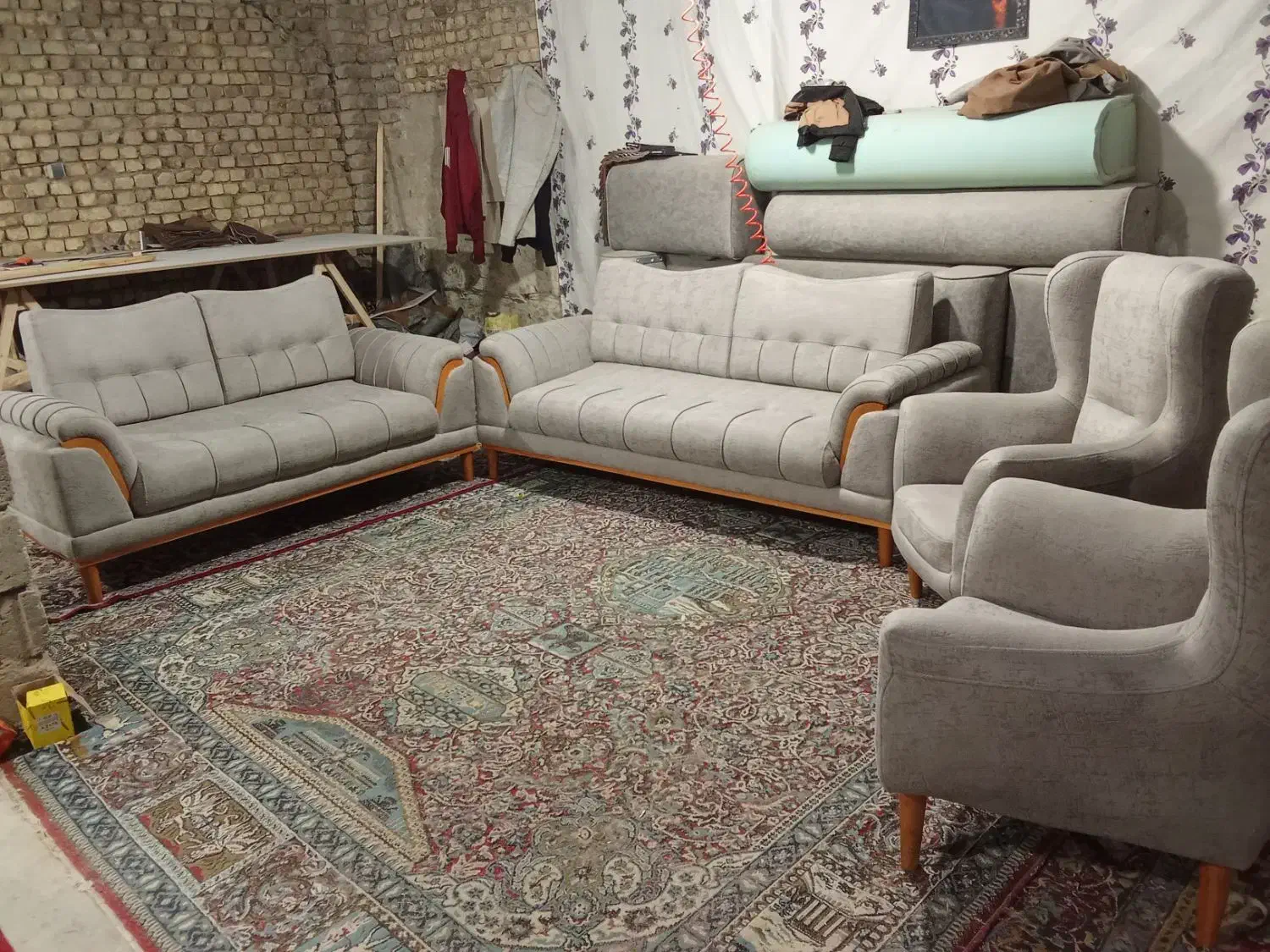 مبل ماهور 37.500.000  با گارانتی 24 ماهه|مبلمان خانگی و میز عسلی|خمینی‌شهر, |دیوار