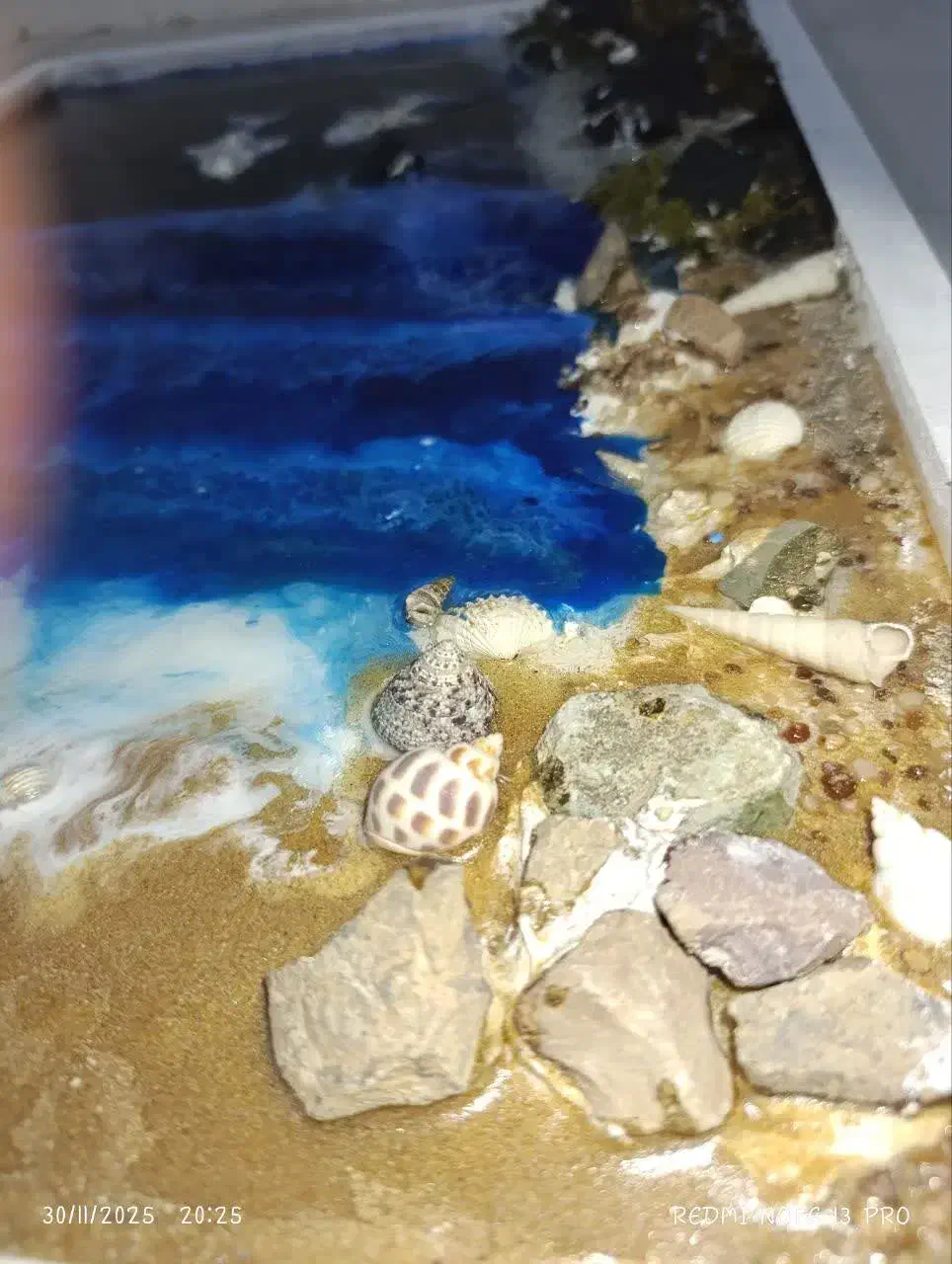 تابلوی رزین دریا|تابلو، نقاشی، عکس|قزوین, |دیوار