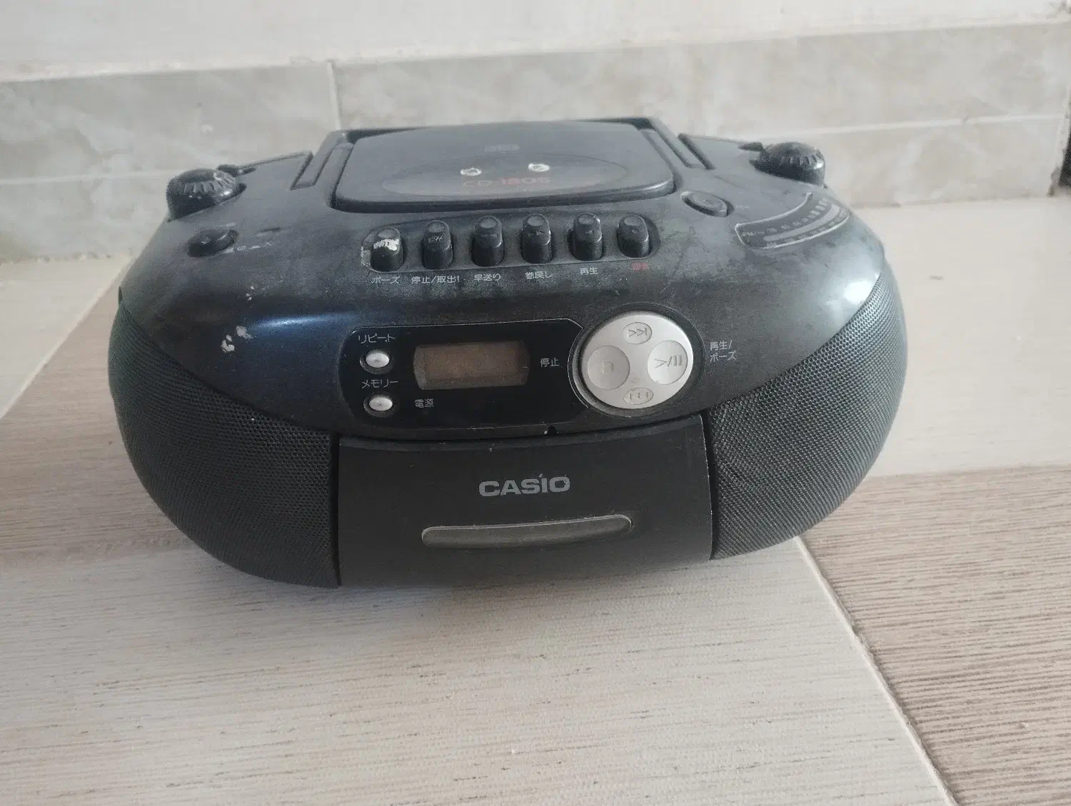 رادیو ضبط casio|سیستم صوتی خانگی|کاشمر, |دیوار