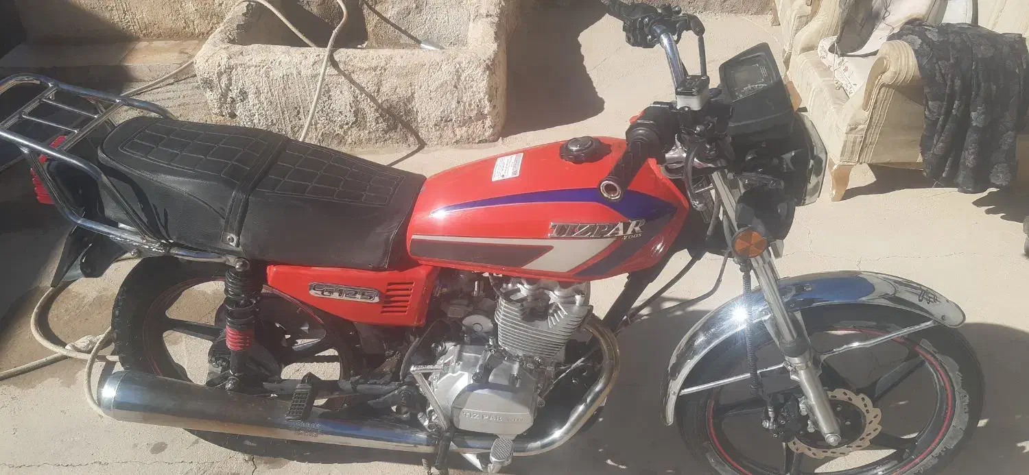 موتور سیکلت تیزپرتوس 200|موتورسیکلت|زاوه, |دیوار
