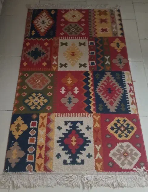 گلیم فرش|گلیم، جاجیم، گبه|پرند, فاز ۳|دیوار