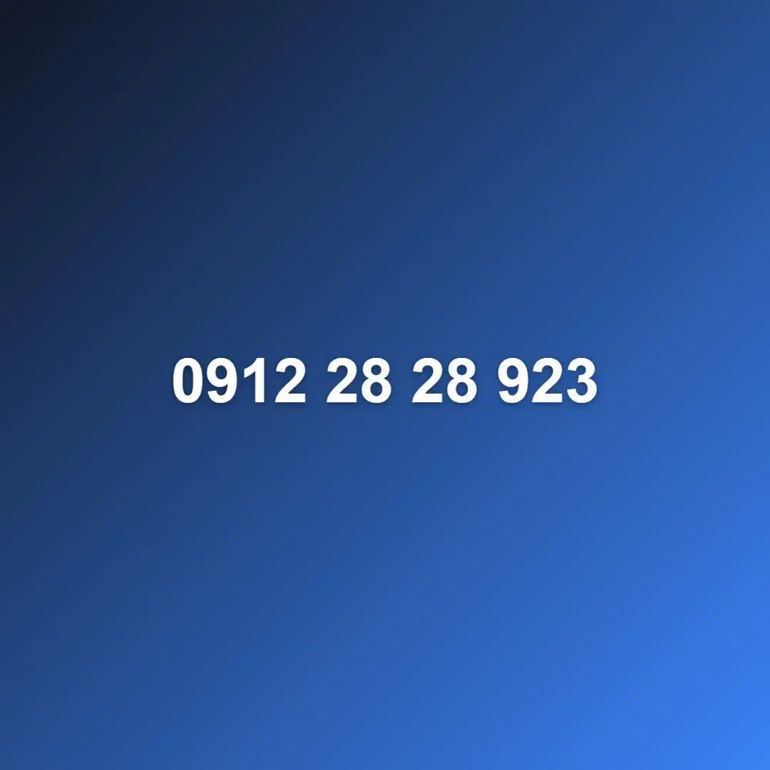 0912-28-28-923|سیم‌کارت|تهران, پاسداران|دیوار