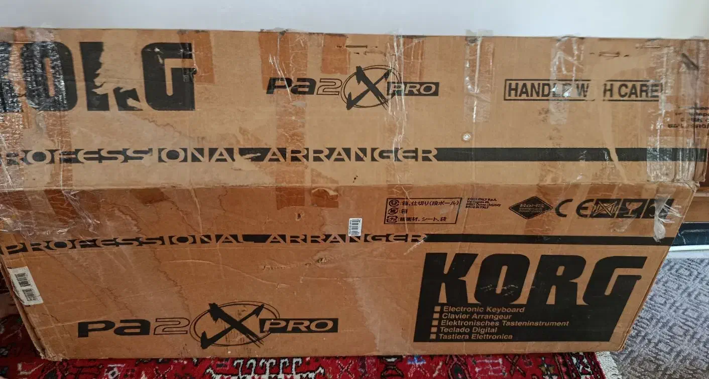 قوطی و کارتن ارگ pa2x|پیانو، کیبورد، آکاردئون|تبریز, |دیوار