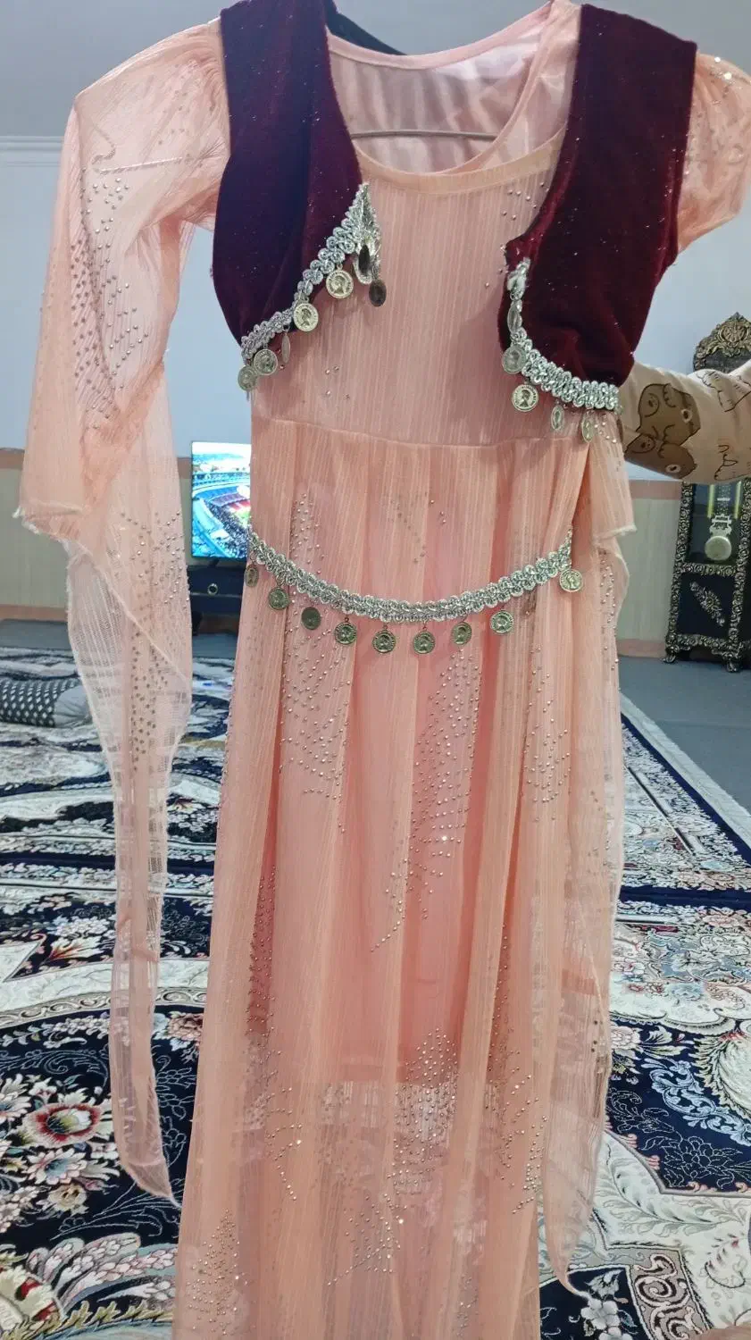 لباس کردی بچه|لباس|قروه, |دیوار