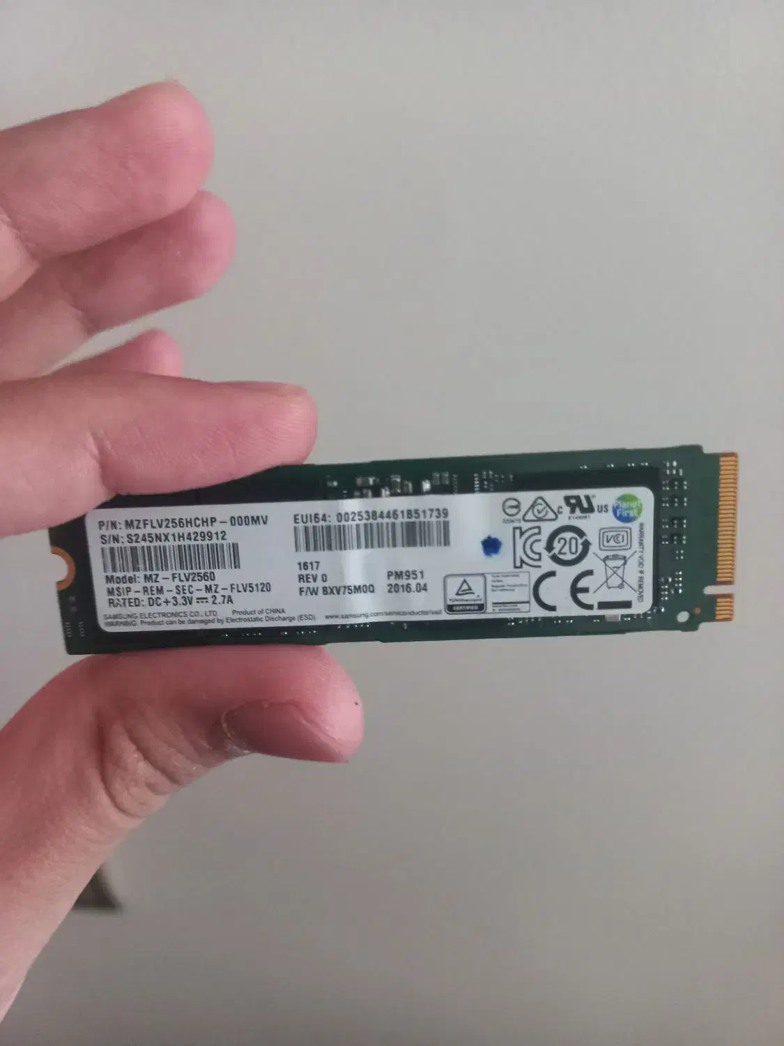 SSD m2 Samsung 256|قطعات و لوازم جانبی رایانه|تهران, آجودانیه|دیوار