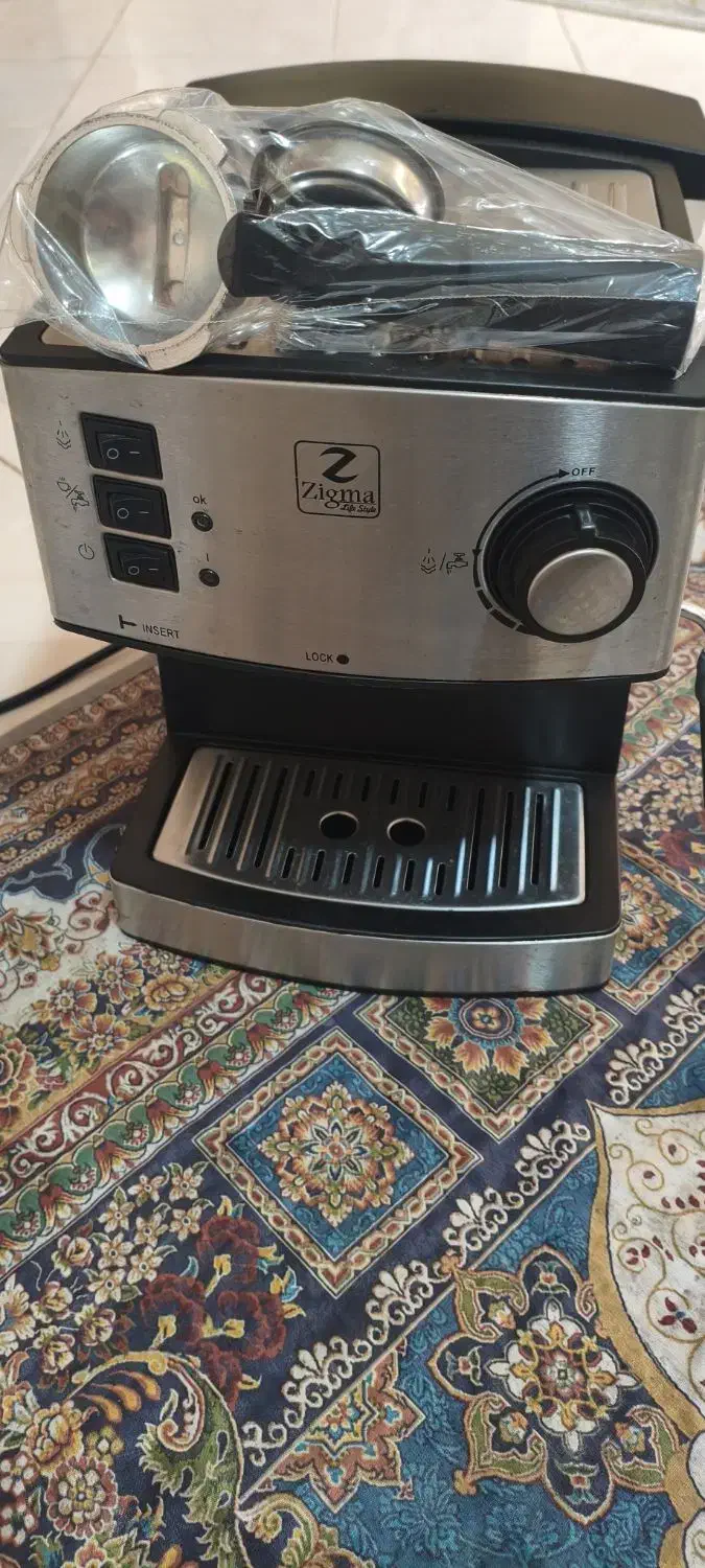 اسپرسو ساز زیگما|سماور، چای‌ساز، قهوه‌ساز|بندرعباس, |دیوار