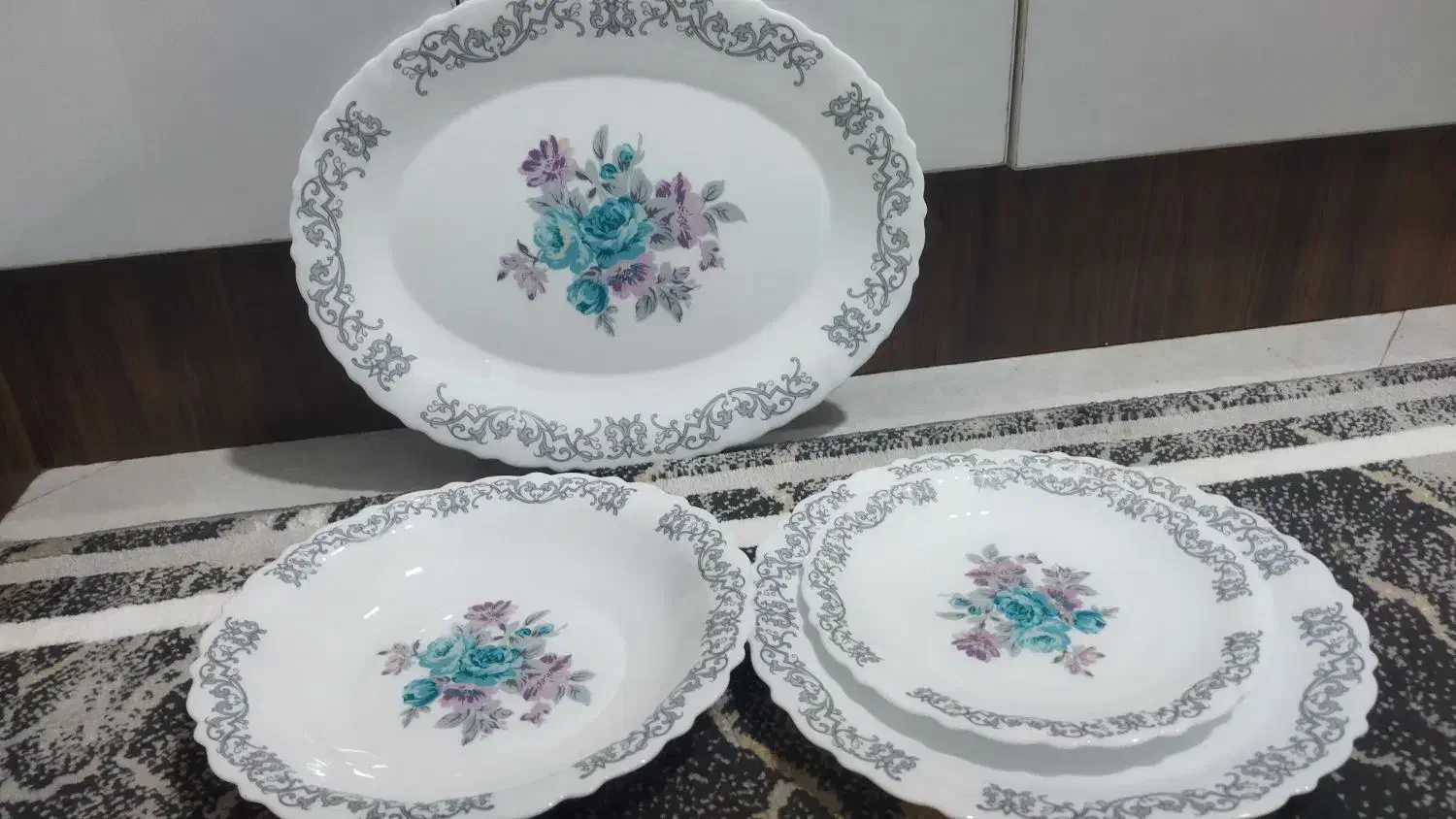 آرکوپال پارس اپال ۵دست|ظروف سرو و پذیرایی|قم, شهرک سازمان آب|دیوار