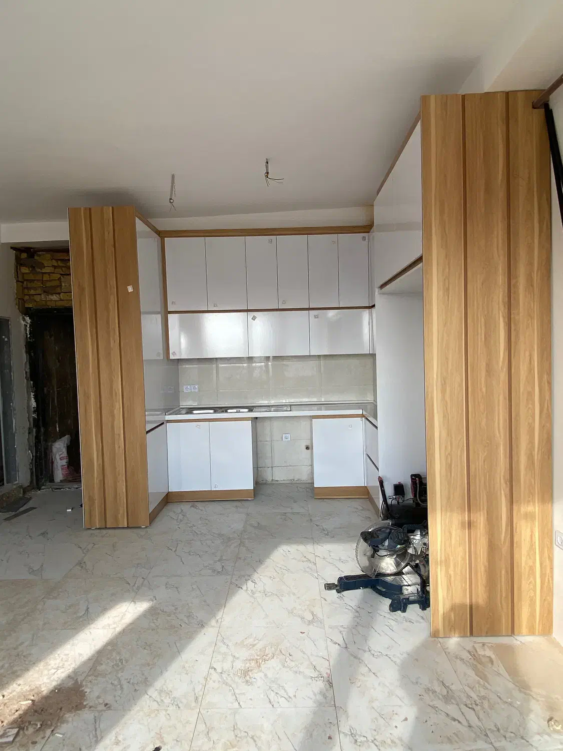 کابینت کمد دیواری میز تیوی|جاکفشی، کمد، دراور|تاکستان, |دیوار