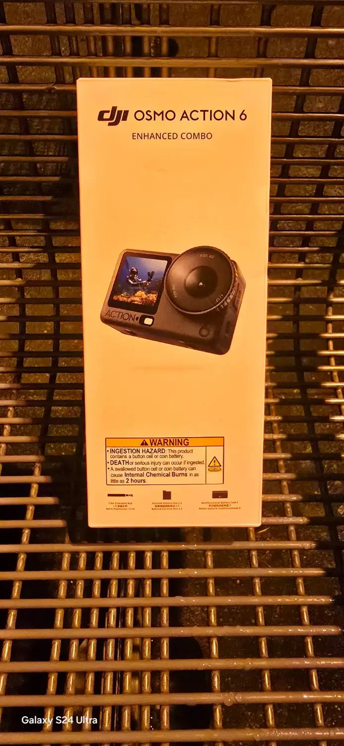 اکشن 6 DJI اصل، آکبند کارخانه|دوربین عکاسی و فیلم‌برداری|مشهد, کوشش|دیوار