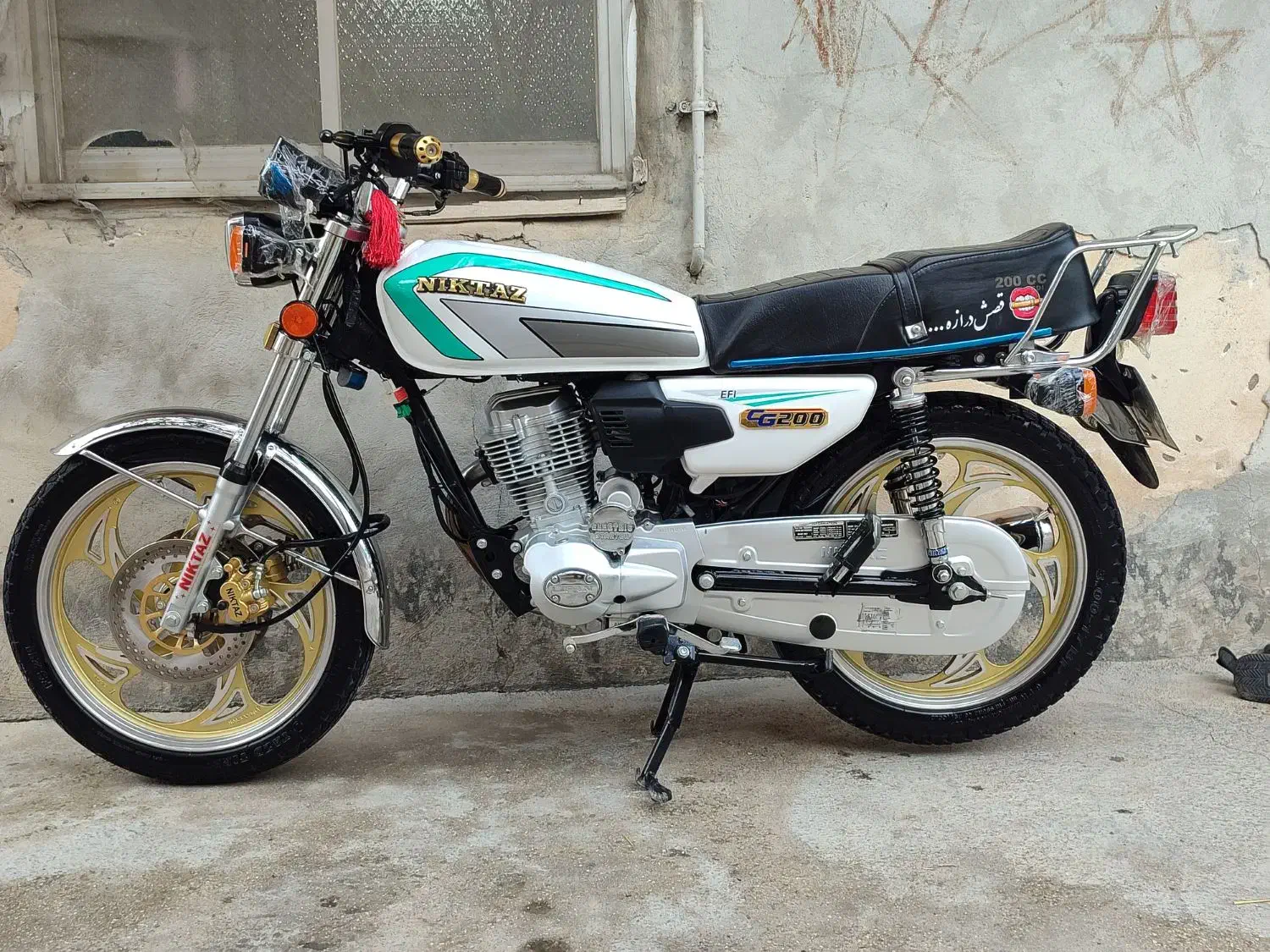 نیکتاز ۲۰۰|موتورسیکلت|گنبد کاووس, |دیوار