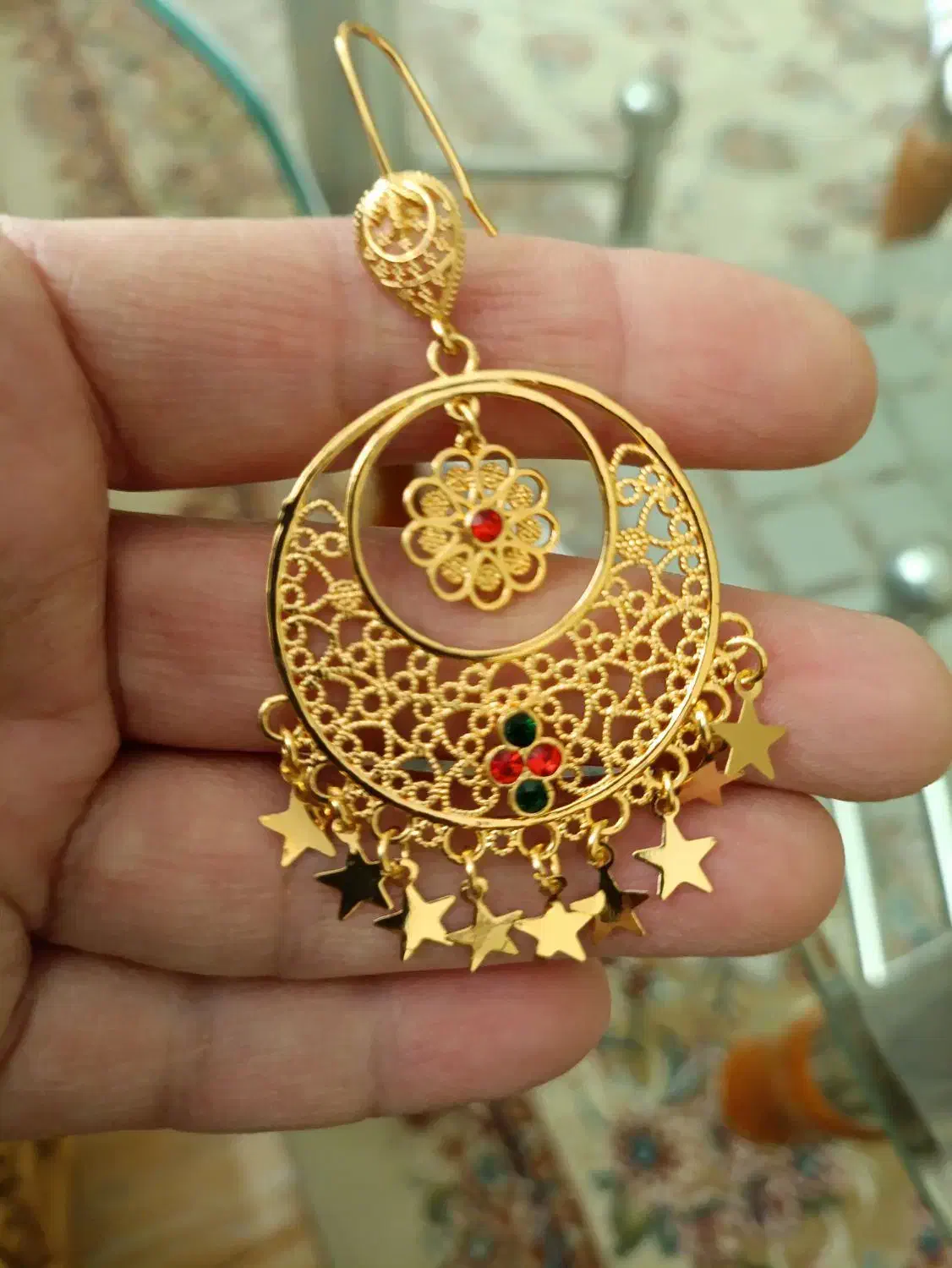 گوشواره|بدلیجات|شیروان (خراسان), |دیوار