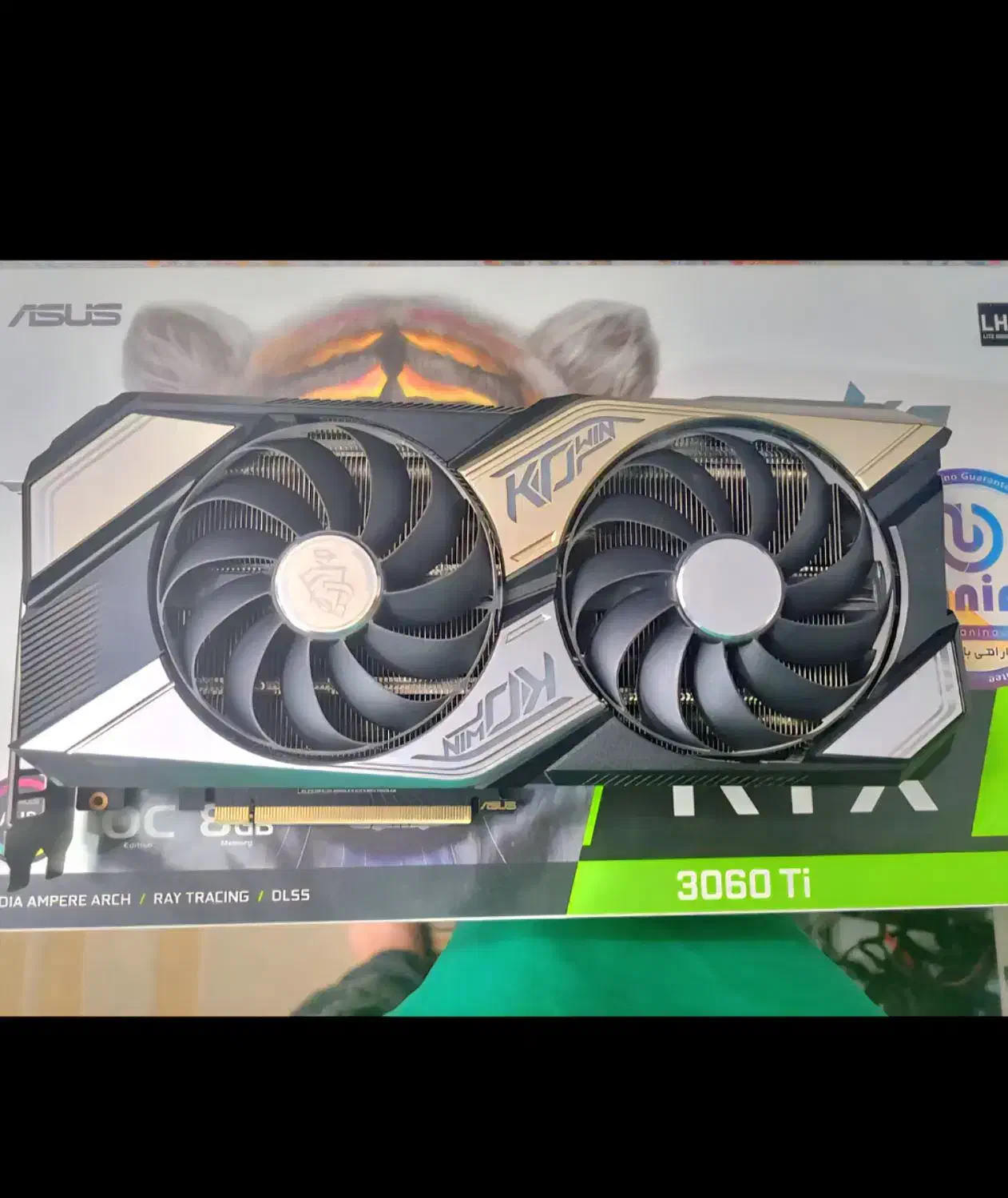 کارت گرافیک ایسوس سفارشی asuse rtx 3060 ti ko|قطعات و لوازم جانبی رایانه|اندیشه, شهرک کوثر|دیوار