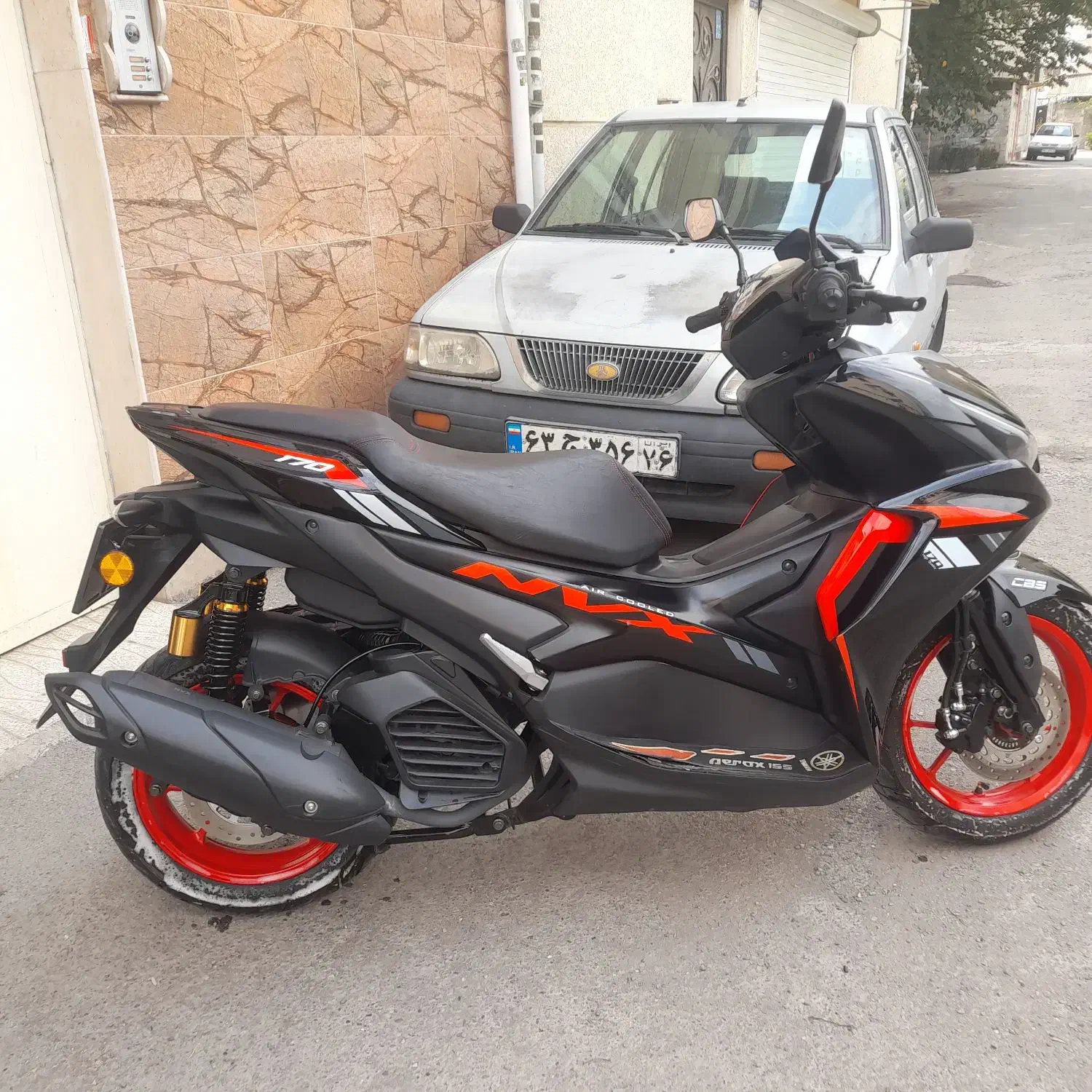 فروش ۱۷۰ آیروکس|موتورسیکلت|لاهیجان, شیخ زاهد|دیوار