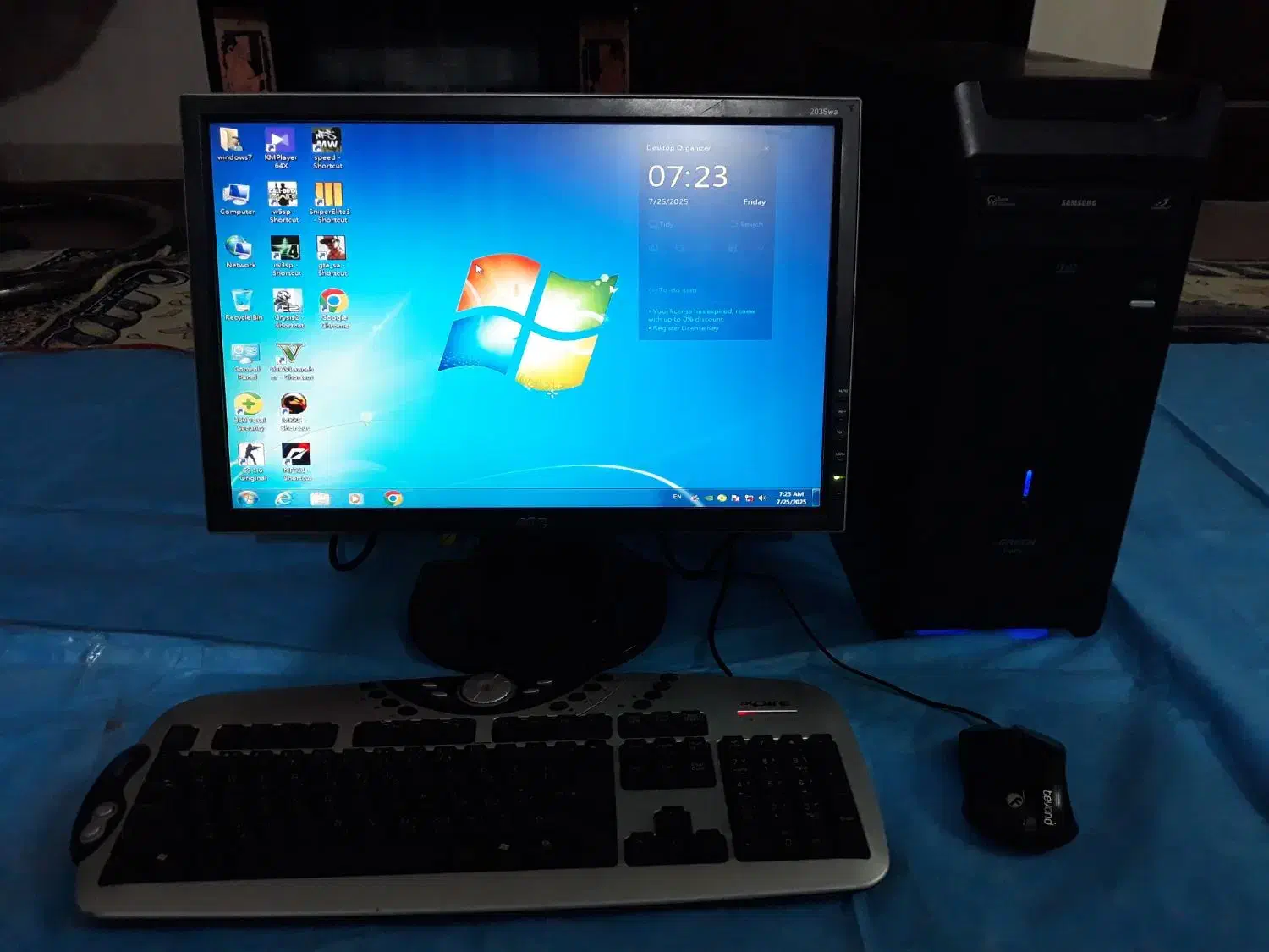 ddr3 کامل کامپیوتر حرفه ای با مانیتور ۲۰|رایانه رومیزی|گرگان, |دیوار