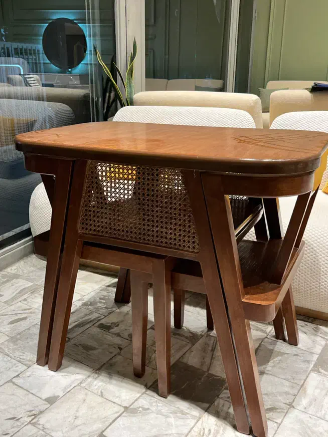 میز ناهار خوری کم جا|میز و صندلی غذاخوری|تهران, آبشار|دیوار