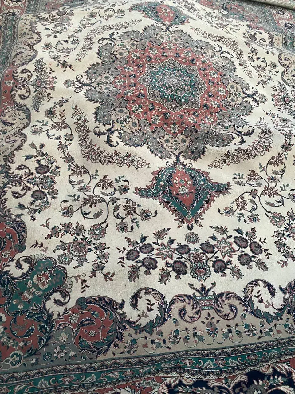 فرش ۱۲متری بدون پارگی|فرش|کوچصفهان, |دیوار