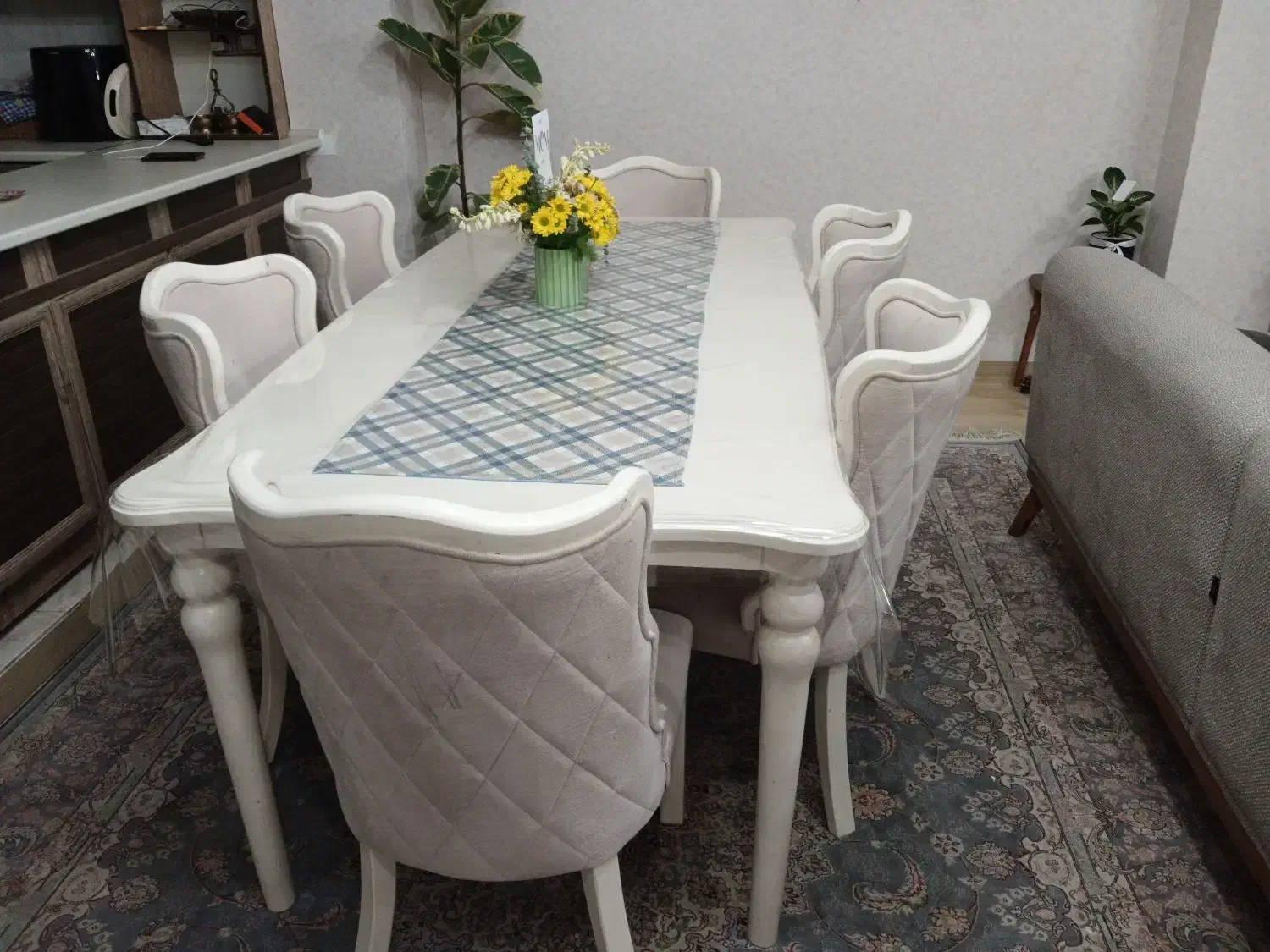 فروش میز ناهارخوری ۸ نفره|میز و صندلی غذاخوری|بهشهر, |دیوار