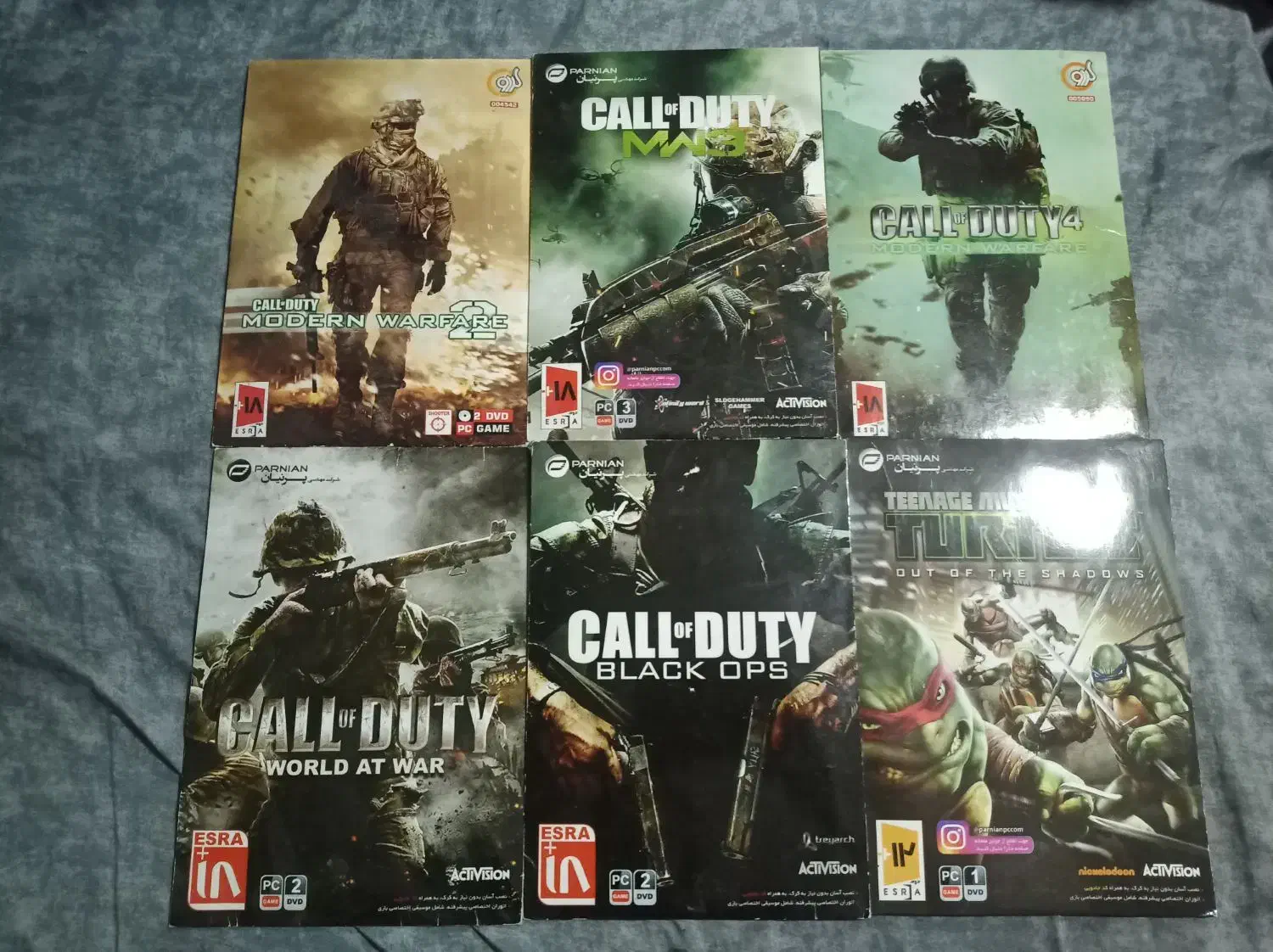 ۶ تا بازی کامپیوتر قیمت خیلی مناسب|کنسول، بازی ویدئویی و آنلاین|مشهد, میعاد (شهرک غرب)|دیوار