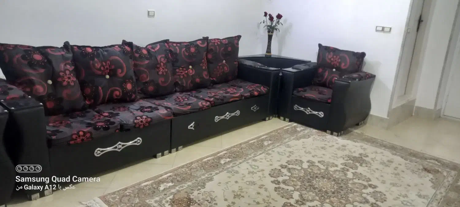 مبل ۷ نفره|مبلمان خانگی و میز عسلی|محمدیه-قزوین, |دیوار