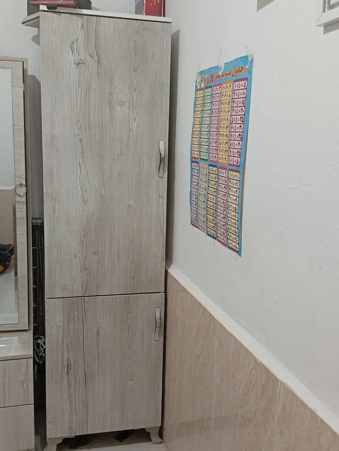 کمد لباس تک نفره جا دار|جاکفشی، کمد، دراور|مشهد, انصار|دیوار