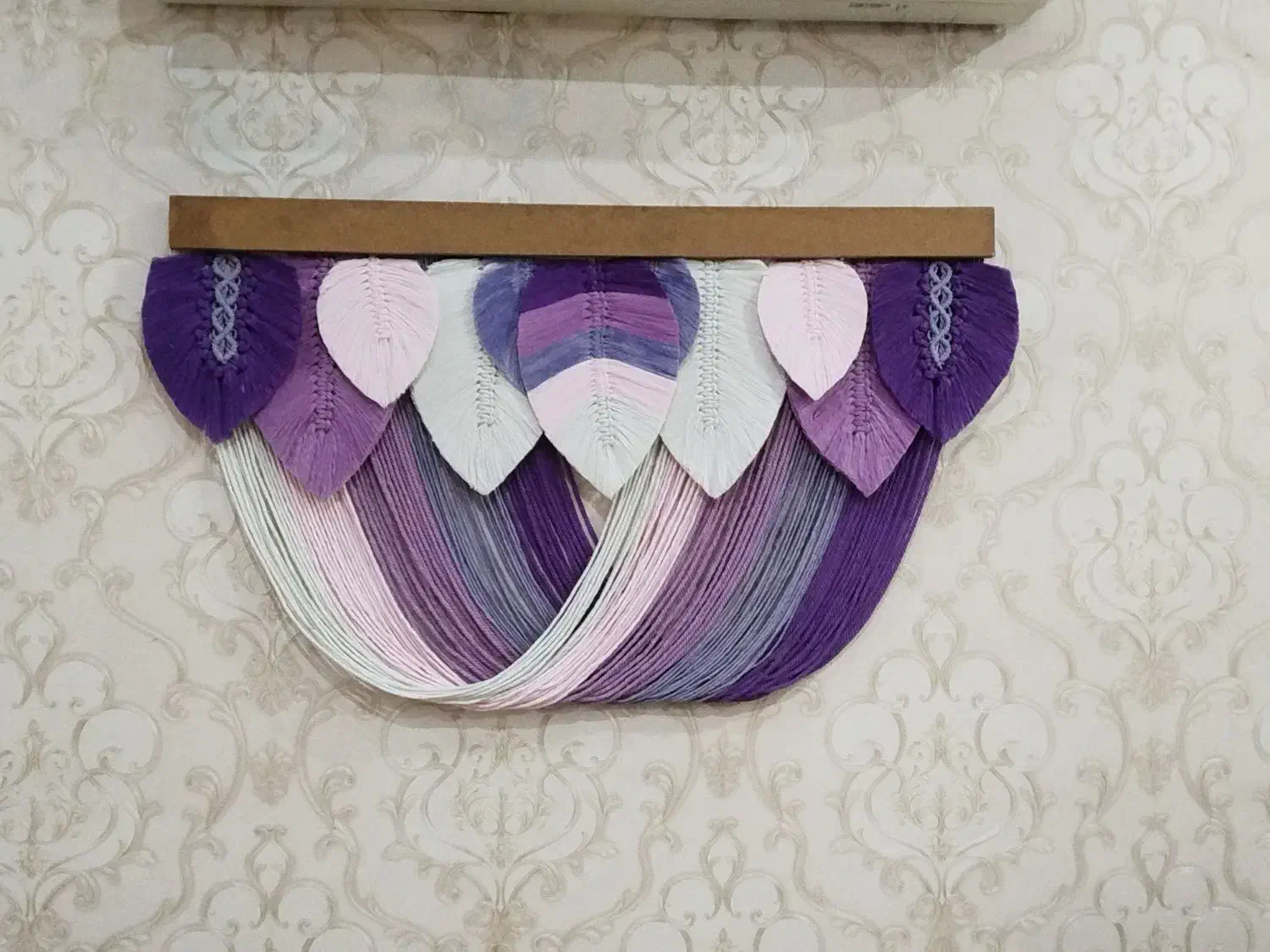 بومریس برگی مکرومه|صنایع دستی و سایر لوازم تزئینی|اندیشه, شهرک مریم|دیوار