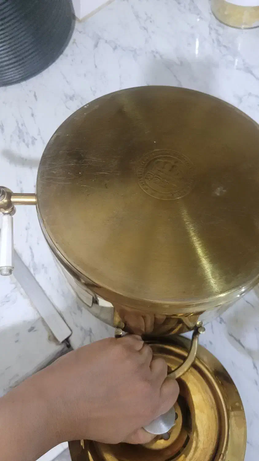 قوری و کتری طلایی|سماور، چایساز، قهوهساز|مشهد, حجت|دیوار