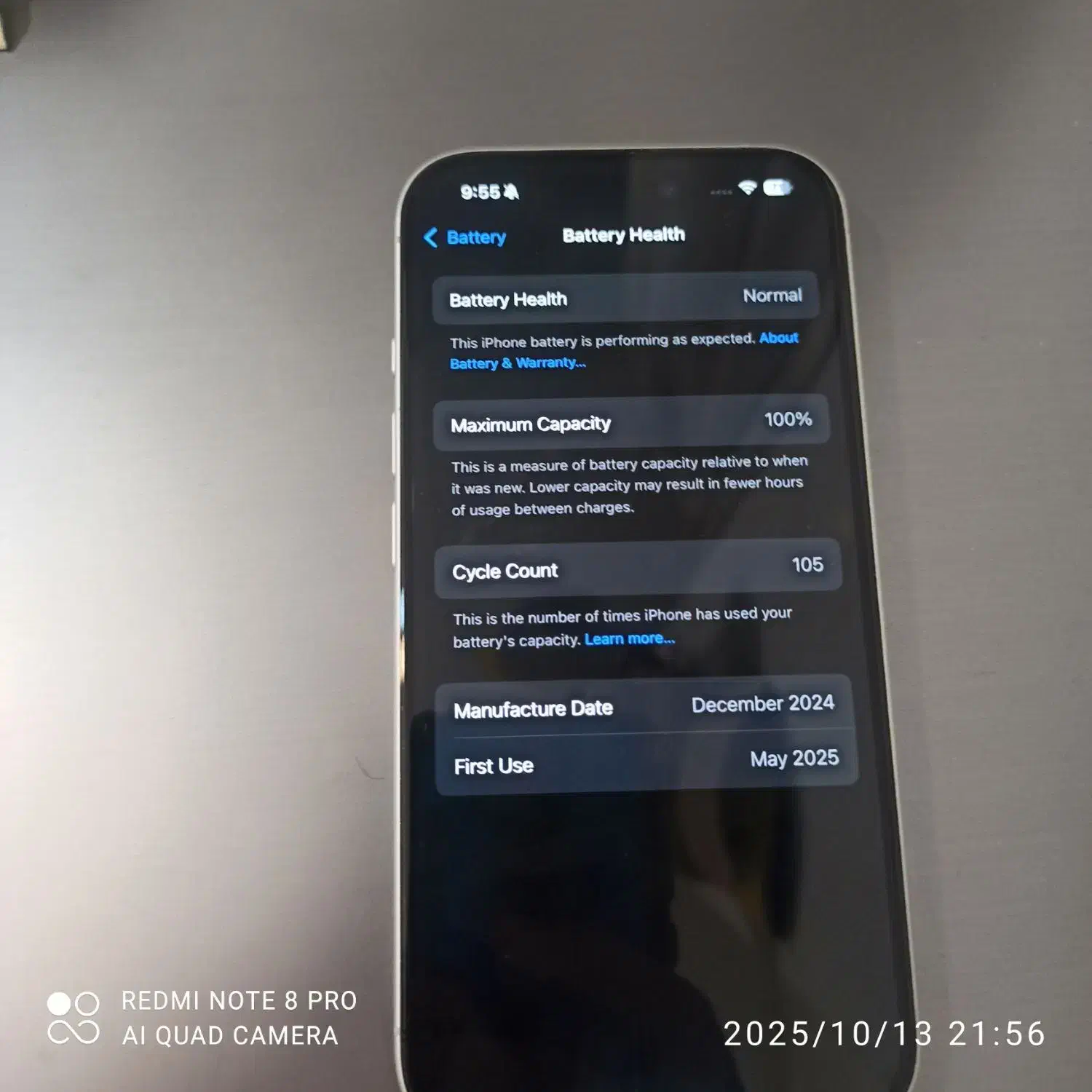اپل iPhone 16 با حافظهٔ ۱۲۸ گیگابایت|موبایل|تهران, شکیبا|دیوار