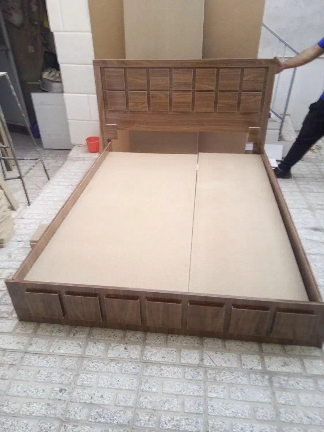 تخت خواب دونفره|تخت و سرویس خواب|نیشابور, ۲۲ بهمن|دیوار