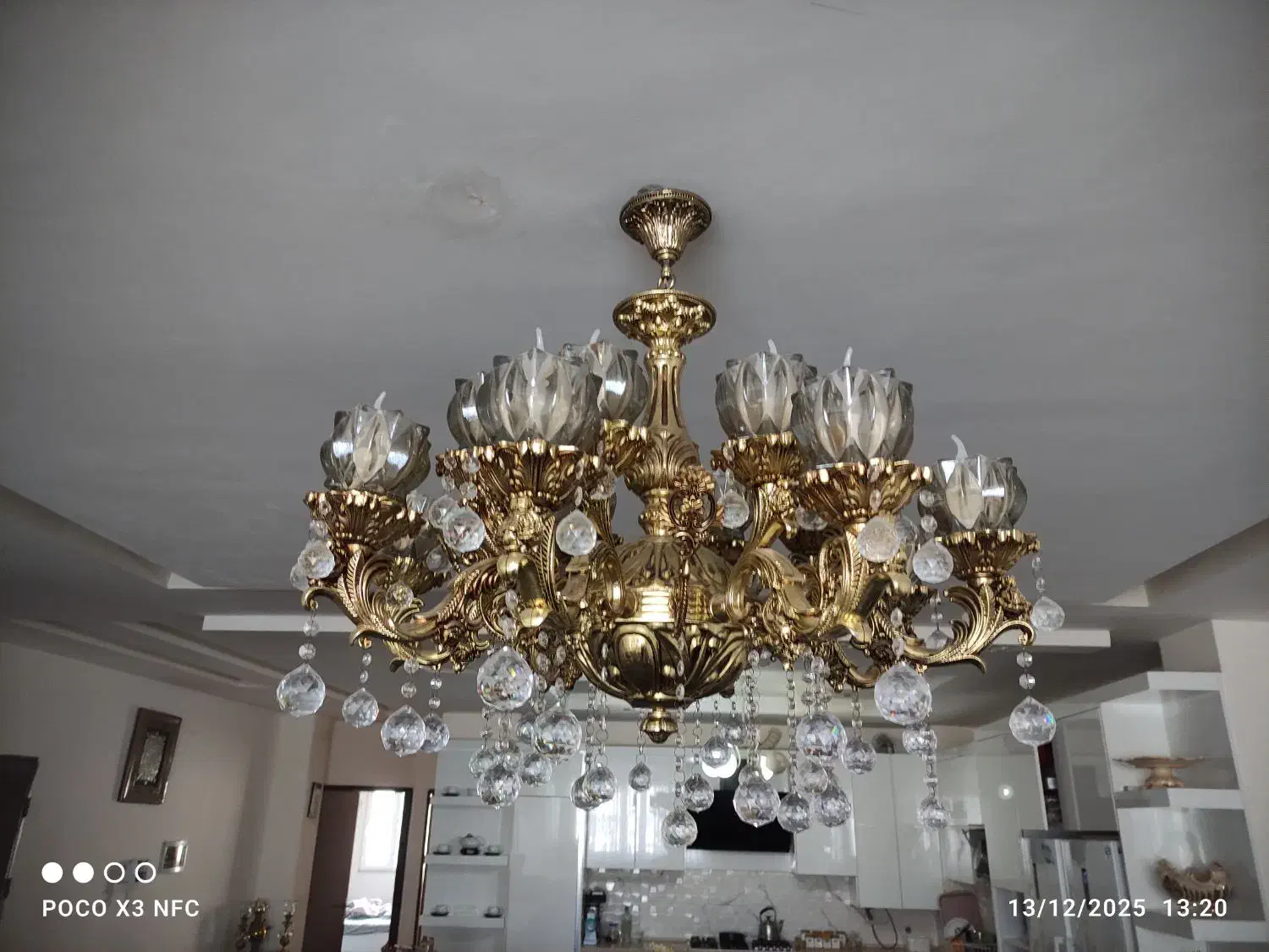 لوستر|لوستر و چراغ آویز|بجنورد, |دیوار